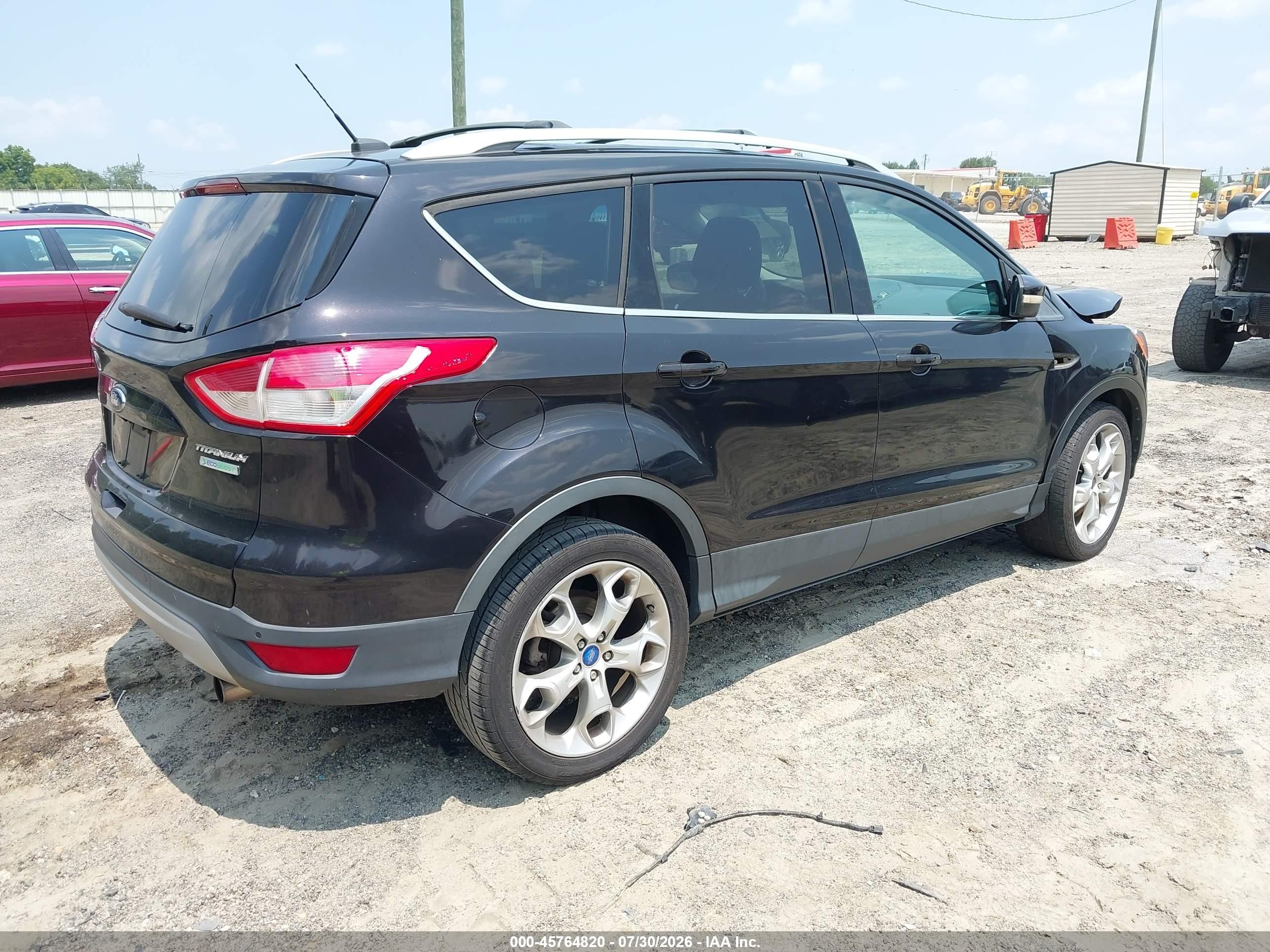 2013 Ford Escape Titanium Purple vin: 1FMCU0J94DUC20055