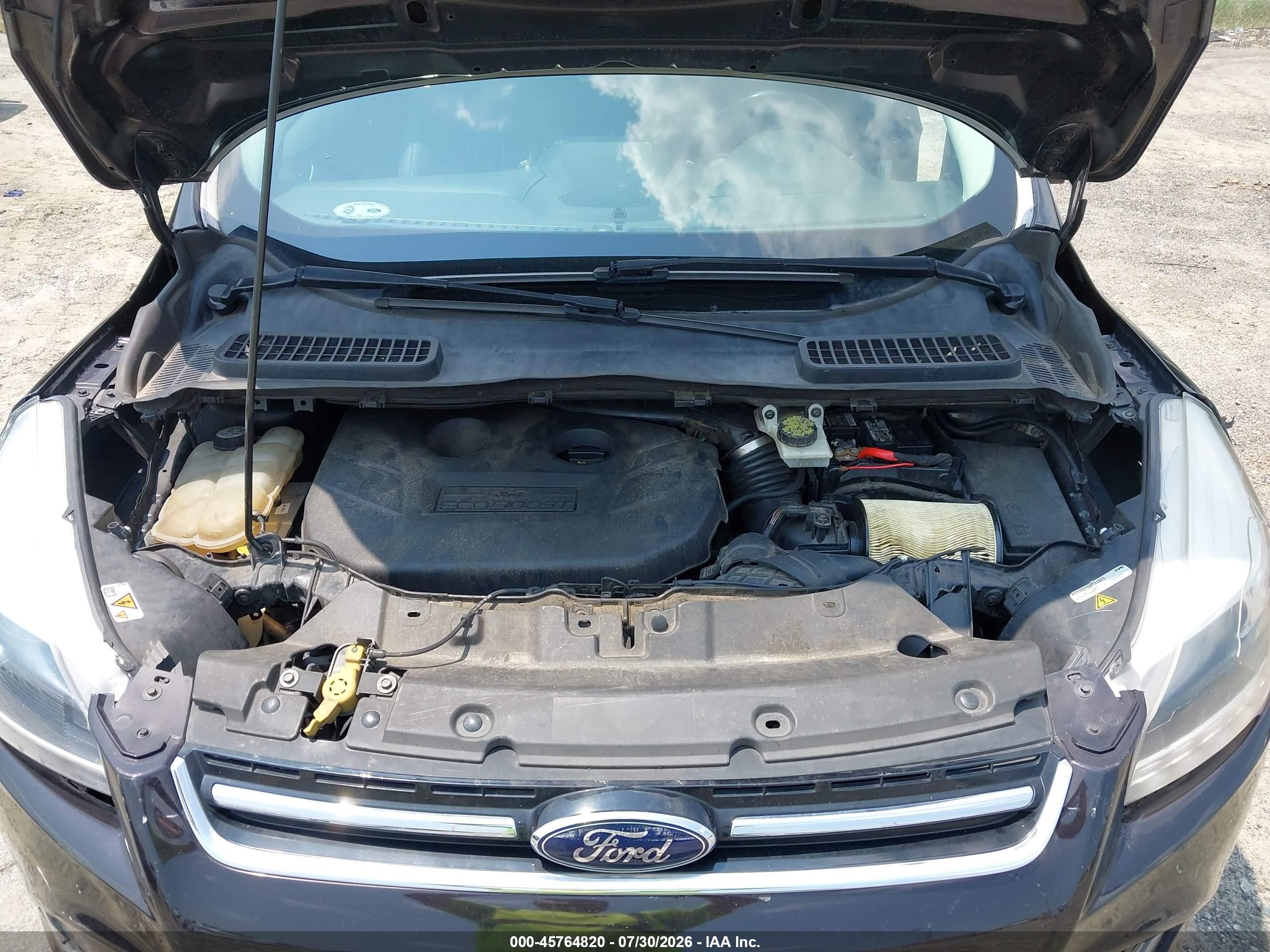 2013 Ford Escape Titanium Purple vin: 1FMCU0J94DUC20055