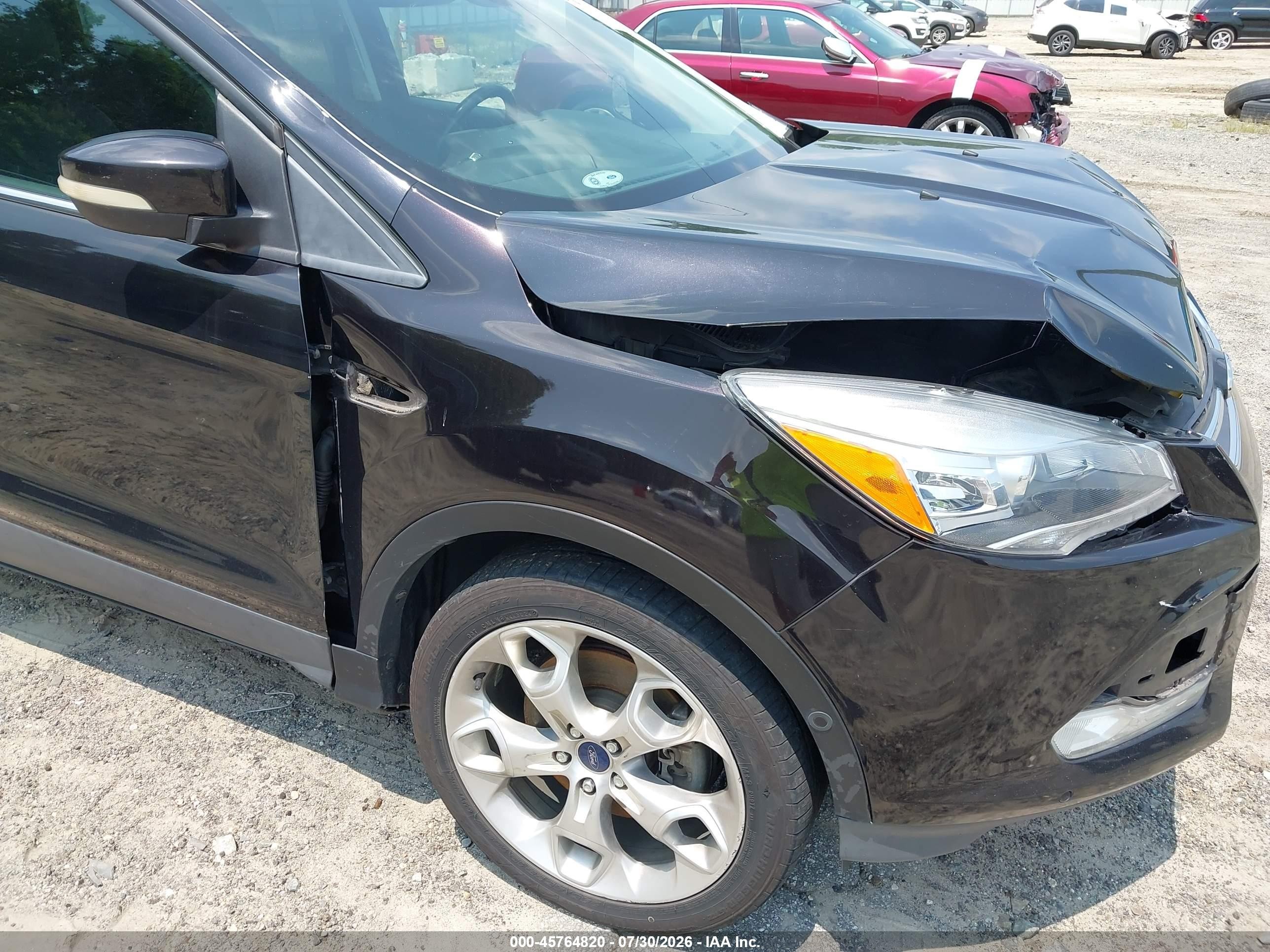 2013 Ford Escape Titanium Purple vin: 1FMCU0J94DUC20055