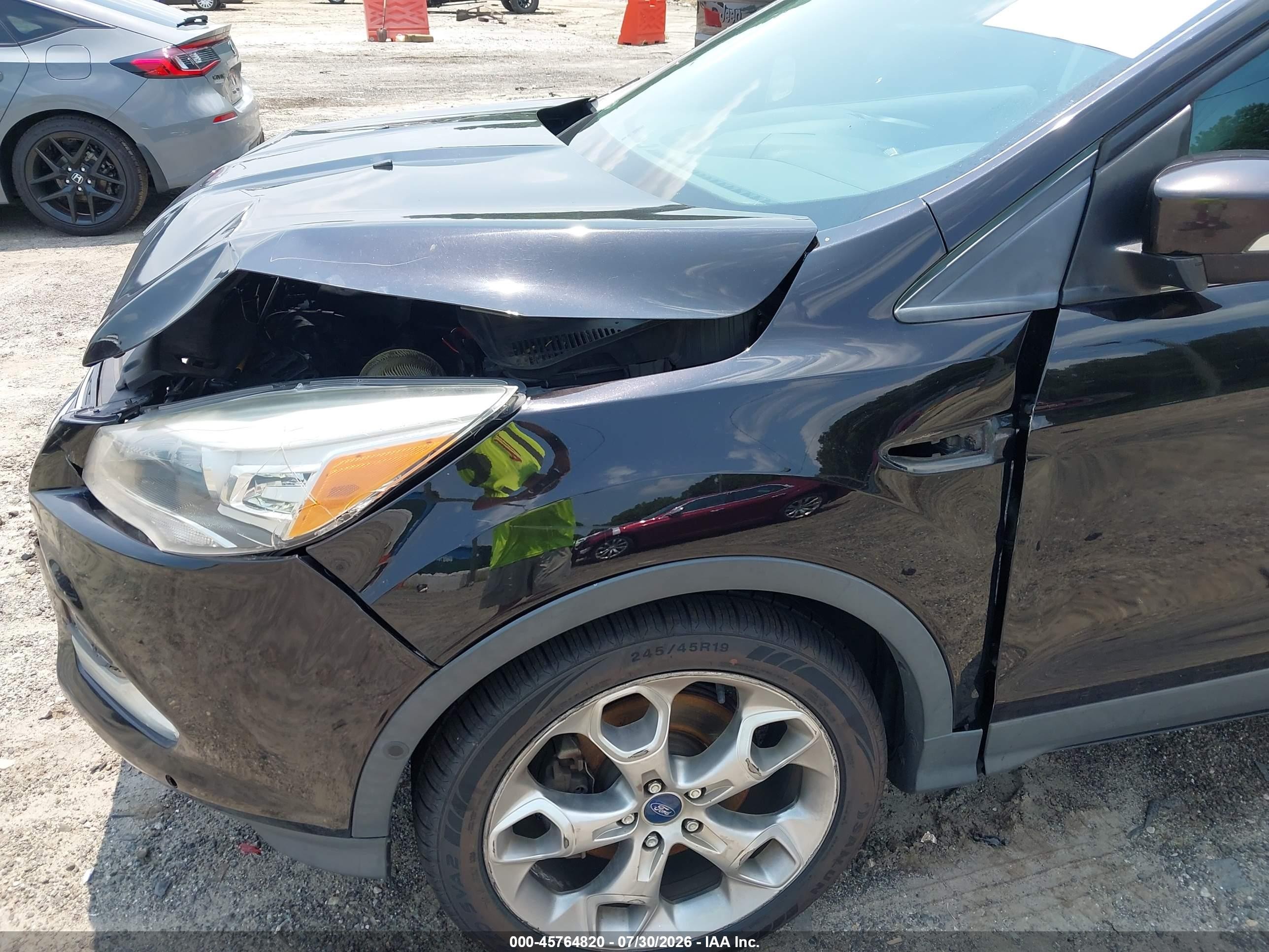 2013 Ford Escape Titanium Purple vin: 1FMCU0J94DUC20055