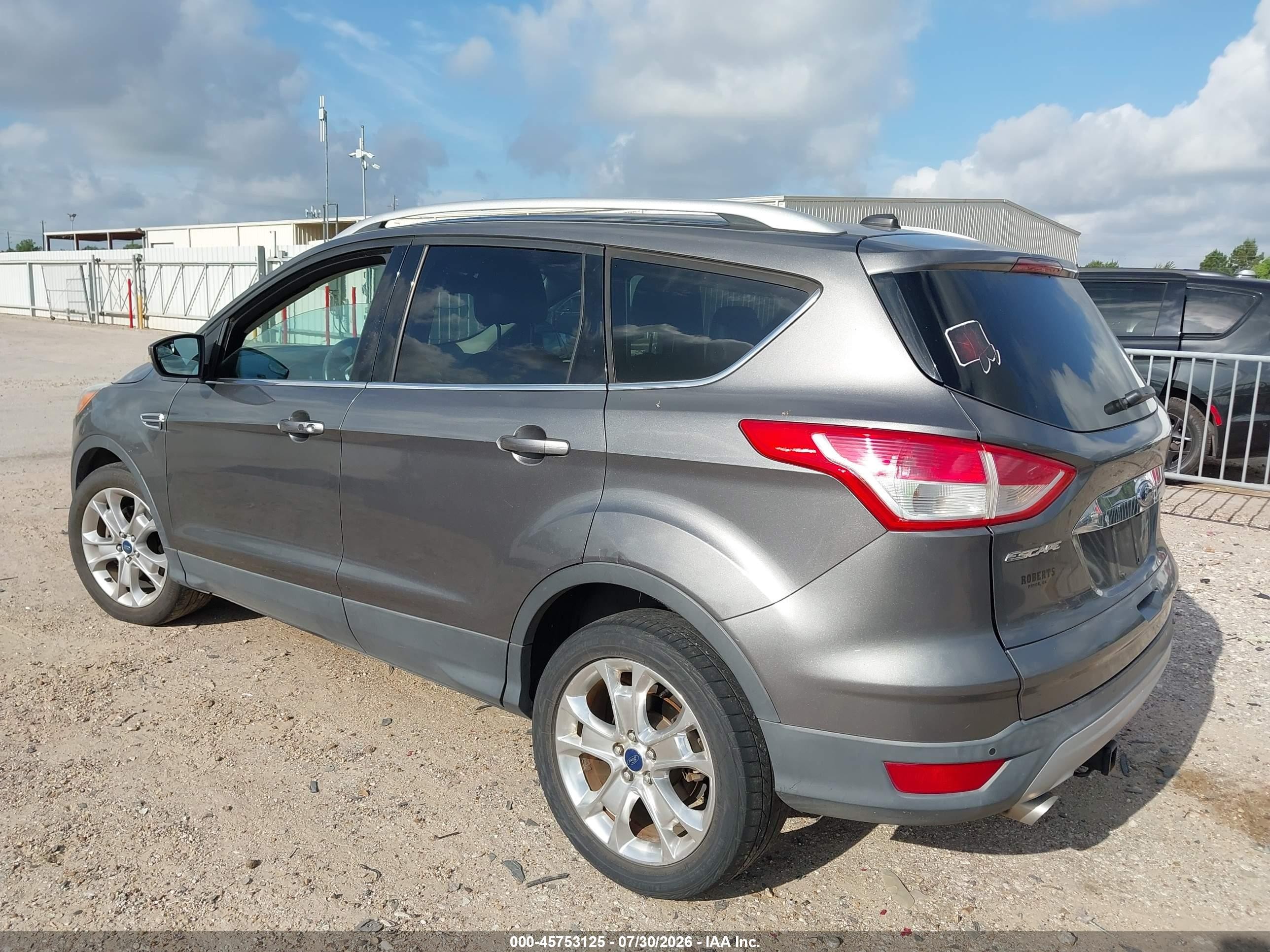 2014 Ford Escape Titanium Gray vin: 1FMCU0J94EUA46604