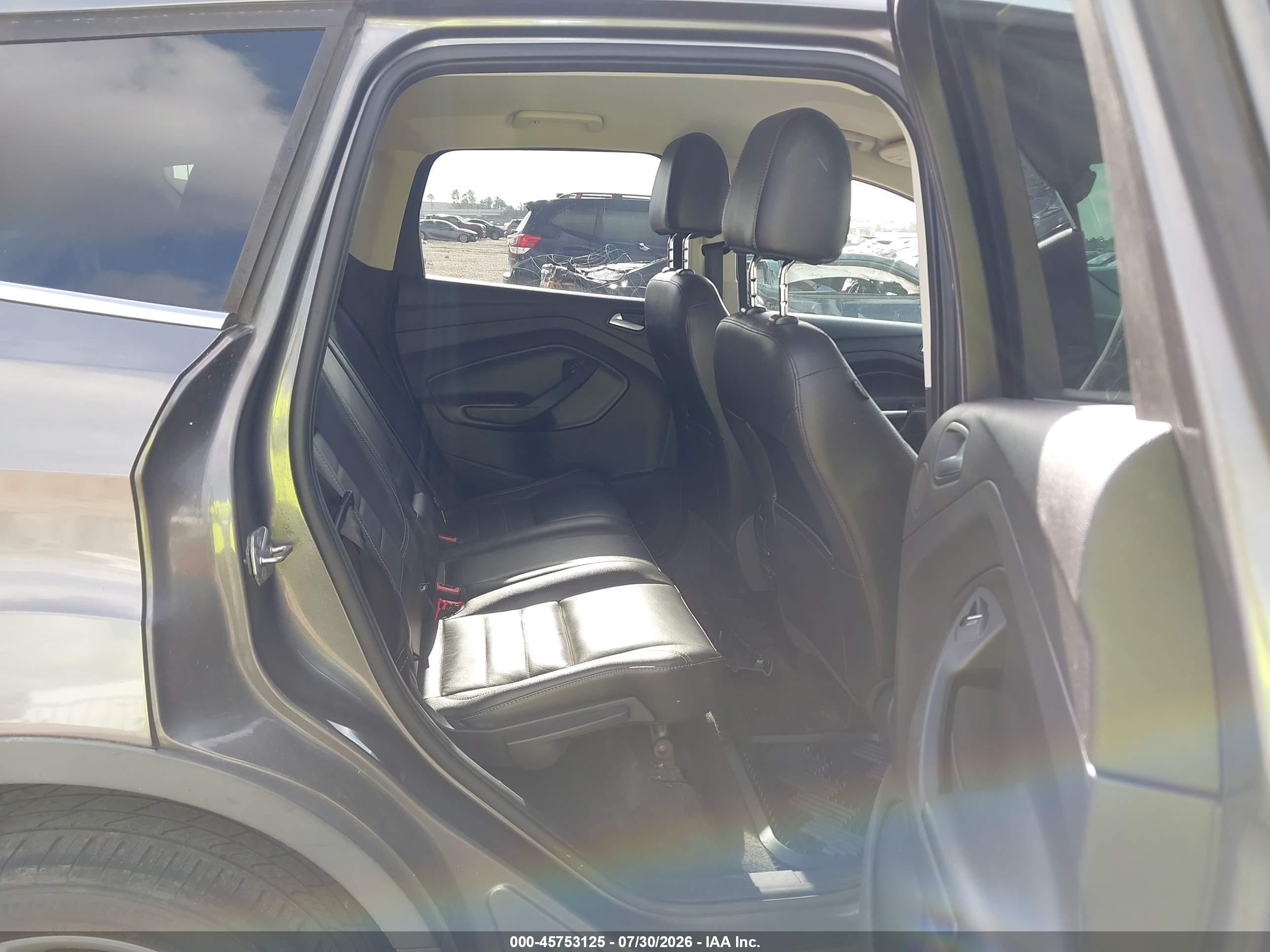 2014 Ford Escape Titanium Gray vin: 1FMCU0J94EUA46604