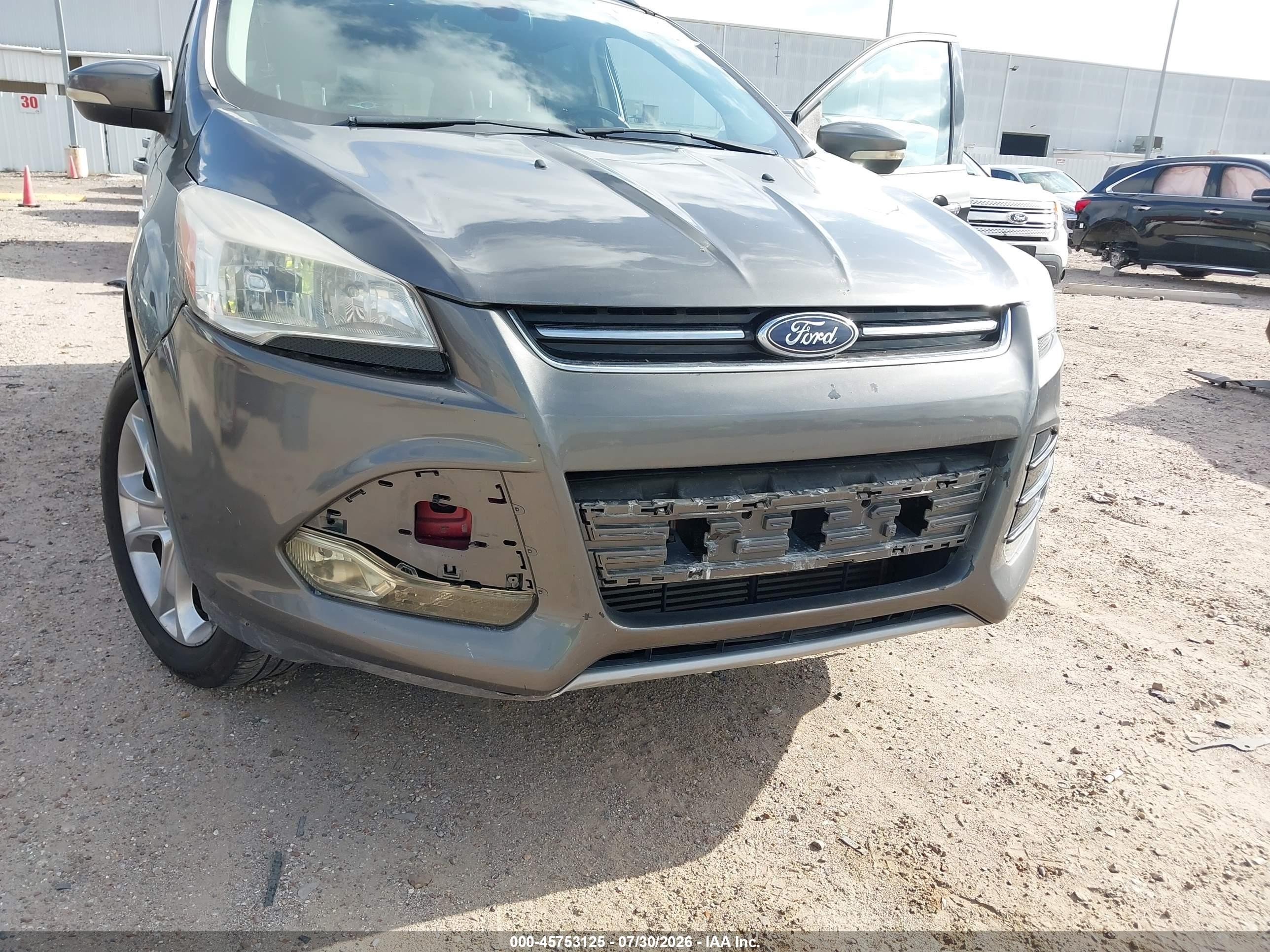 2014 Ford Escape Titanium Gray vin: 1FMCU0J94EUA46604