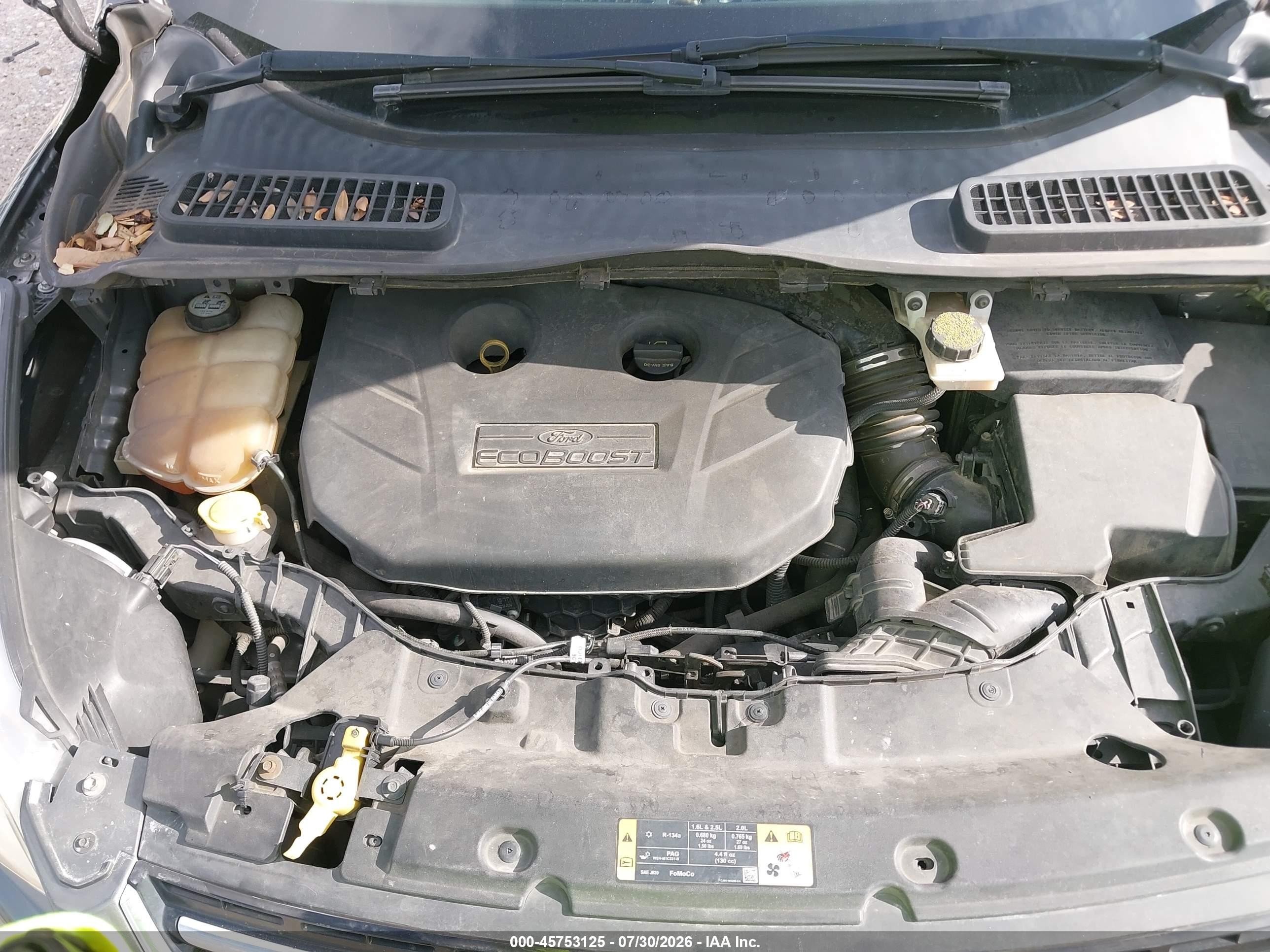 2014 Ford Escape Titanium Gray vin: 1FMCU0J94EUA46604