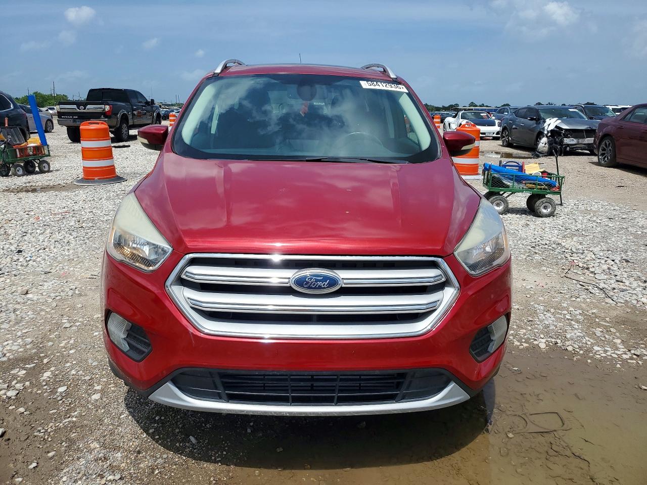 2014 Ford Escape Красный vin: 1FMCU0J94EUA47591
