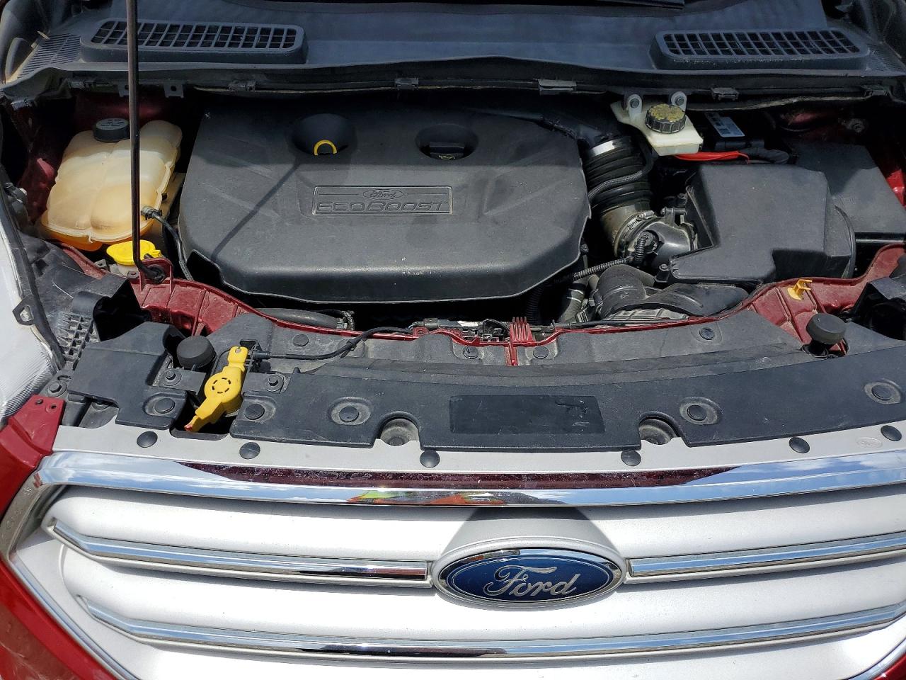2014 Ford Escape Красный vin: 1FMCU0J94EUA47591
