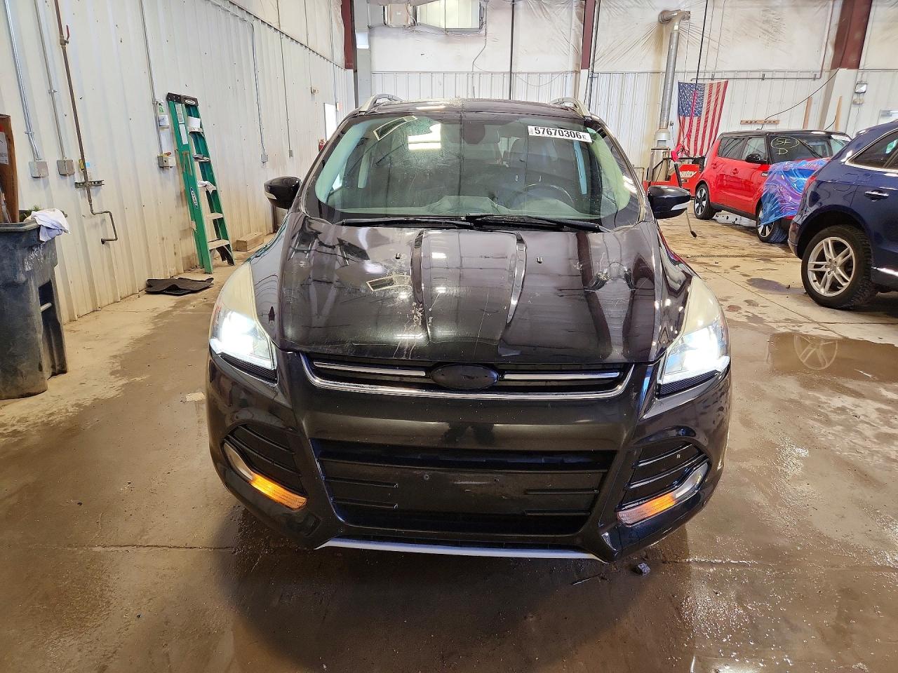 2014 Ford Escape Titanium Black vin: 1FMCU0J94EUA74726