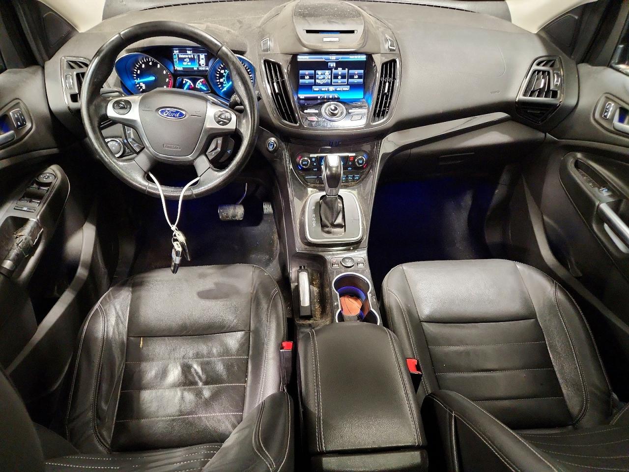 2014 Ford Escape Titanium Black vin: 1FMCU0J94EUA74726
