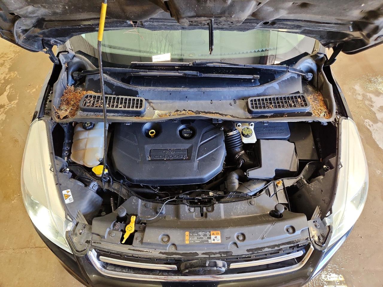2014 Ford Escape Titanium Black vin: 1FMCU0J94EUA74726