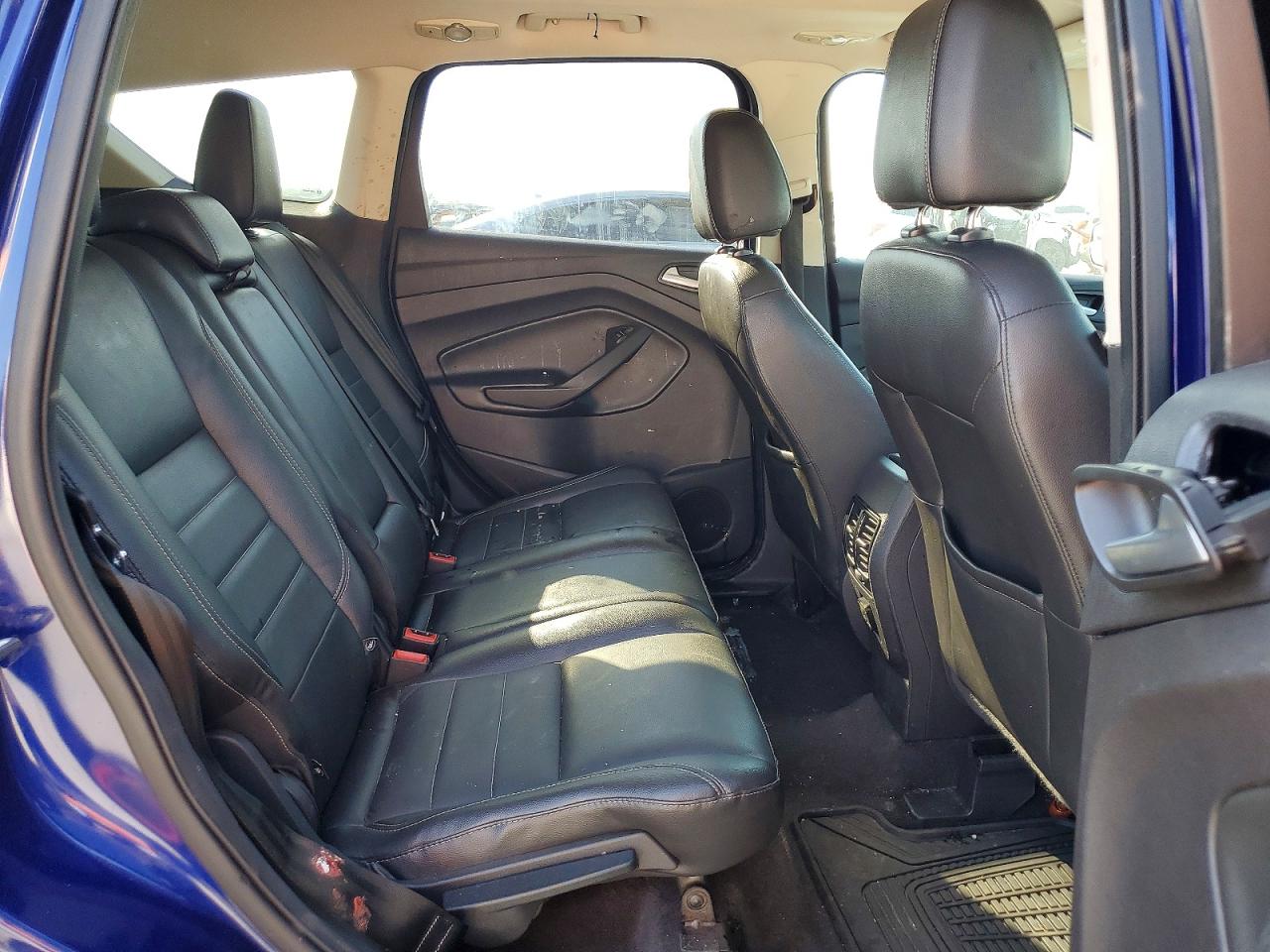 2014 Ford Escape Titanium Blue vin: 1FMCU0J94EUB20572