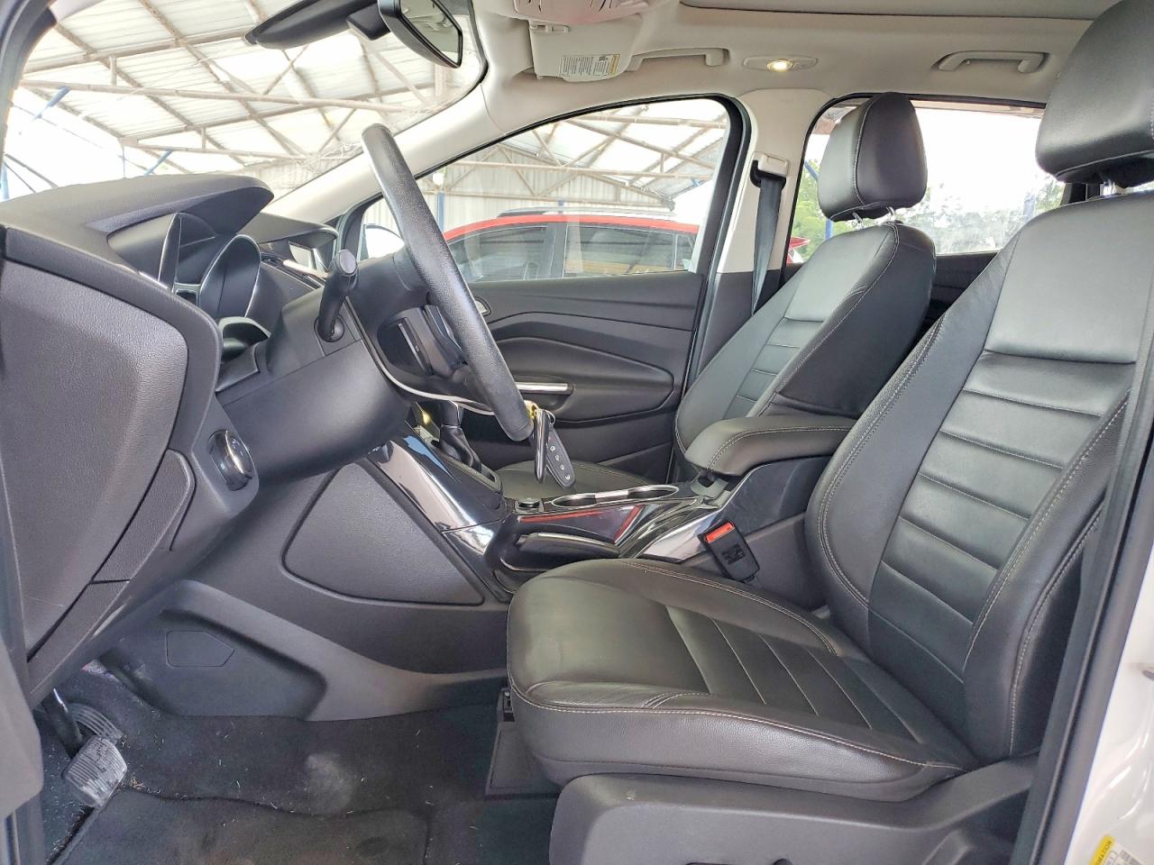 2014 Ford Escape Titanium Белый vin: 1FMCU0J94EUB93005
