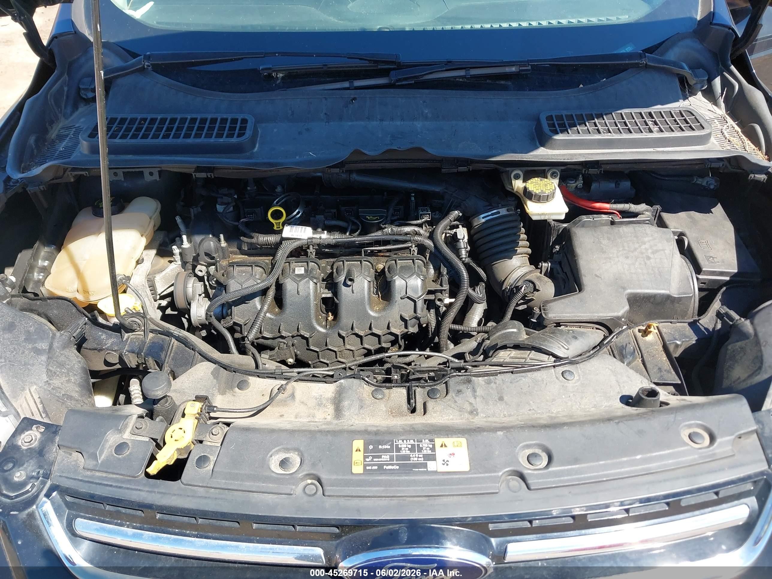 2014 Ford Escape Titanium Black vin: 1FMCU0J94EUD29276