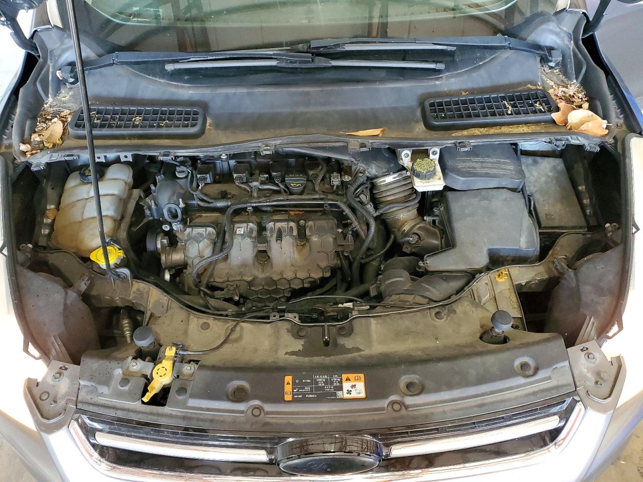 2014 Ford Escape Titanium Серый vin: 1FMCU0J94EUD52556