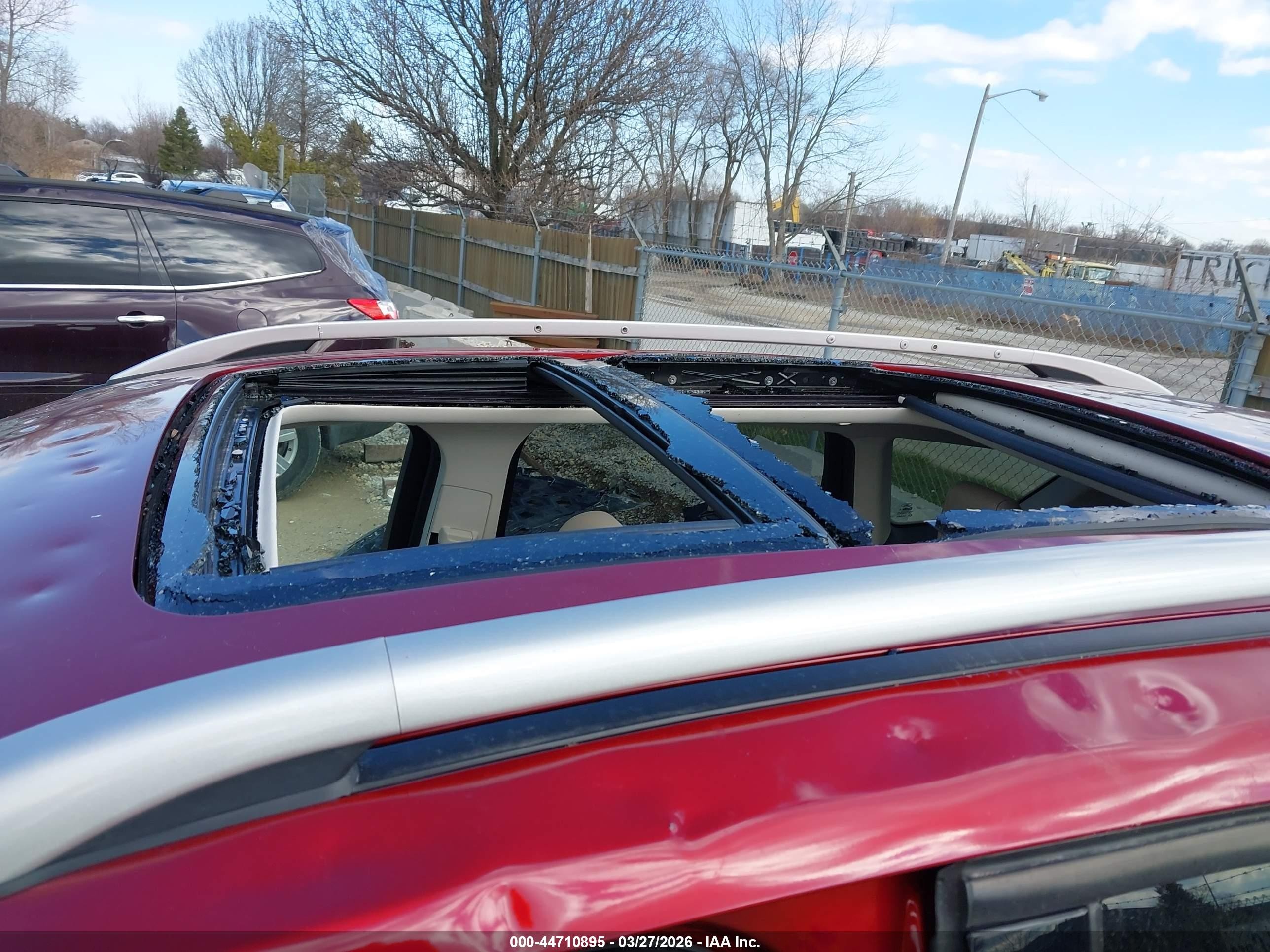 2015 Ford Escape Titanium Maroon vin: 1FMCU0J94FUA40769