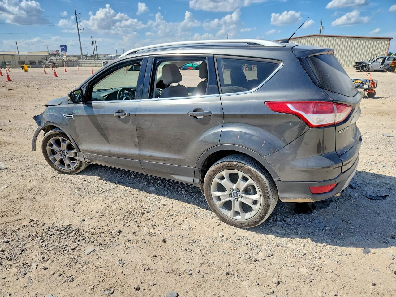 2015 Ford Escape Titanium Gray vin: 1FMCU0J94FUA68619