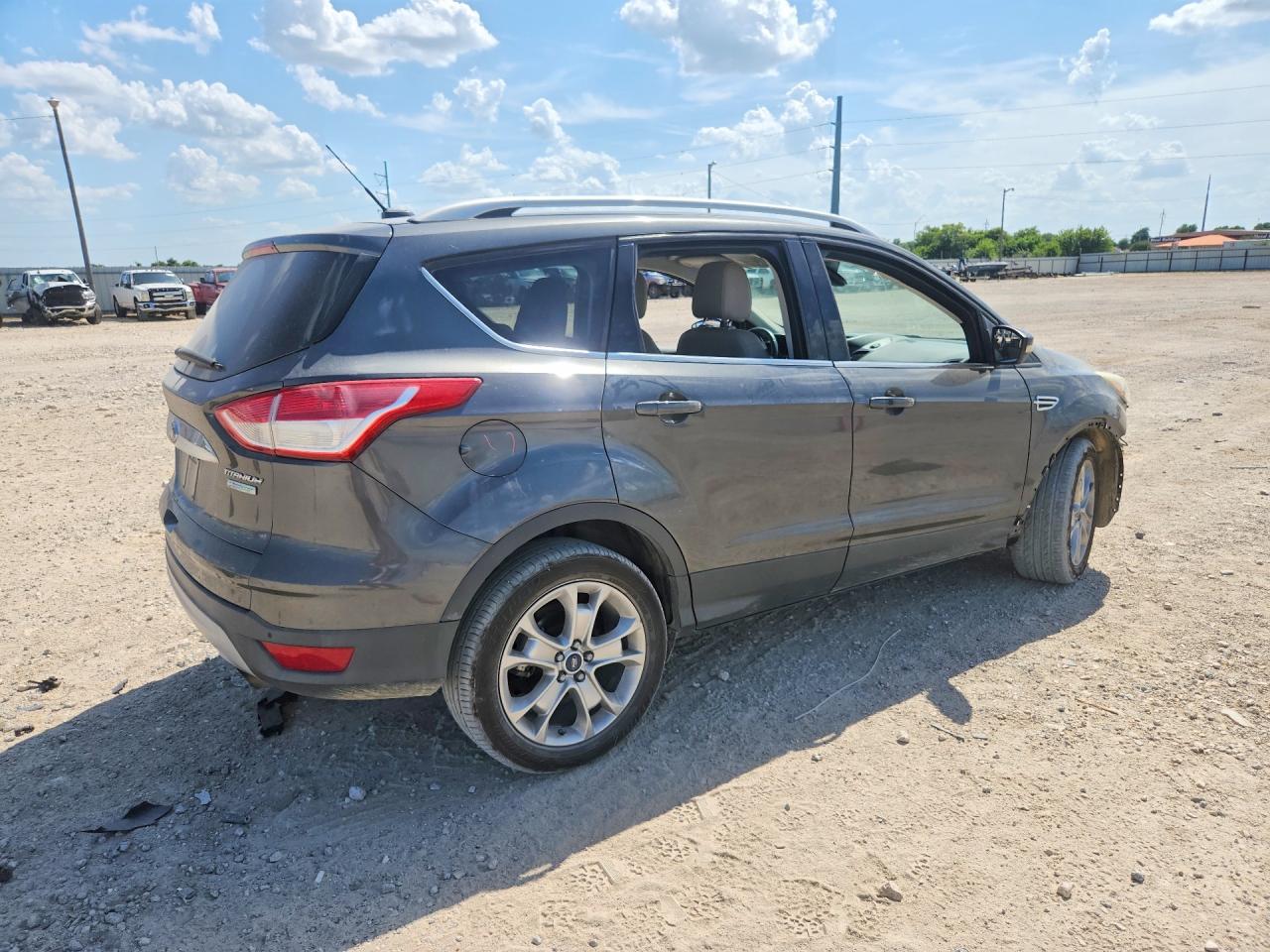 2015 Ford Escape Titanium Gray vin: 1FMCU0J94FUA68619