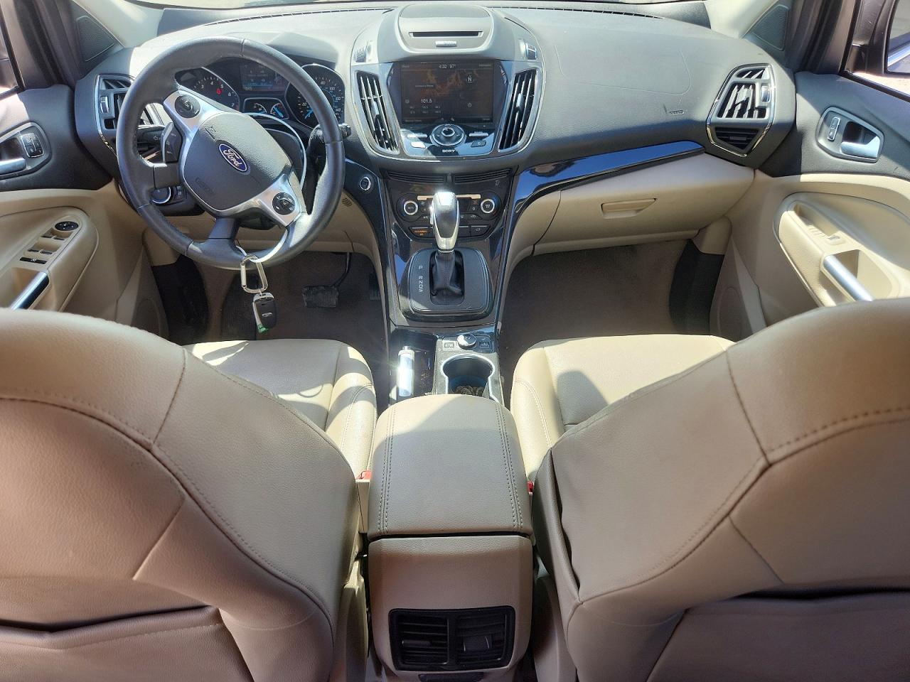 2015 Ford Escape Titanium Gray vin: 1FMCU0J94FUA68619