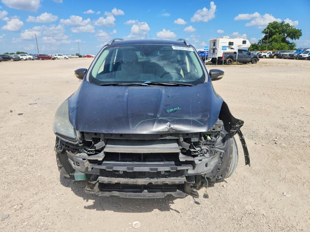 2015 Ford Escape Titanium Gray vin: 1FMCU0J94FUA68619