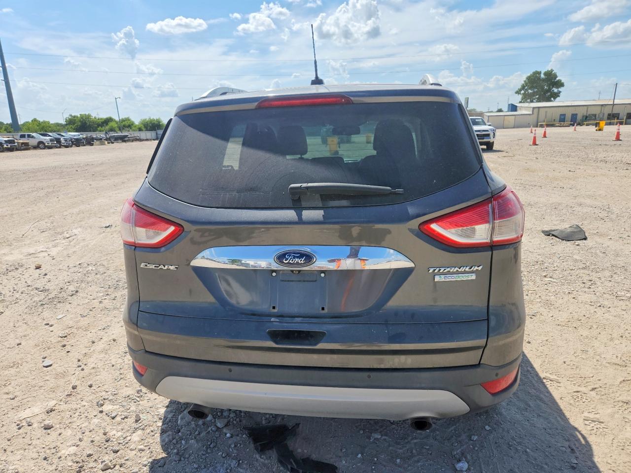 2015 Ford Escape Titanium Gray vin: 1FMCU0J94FUA68619