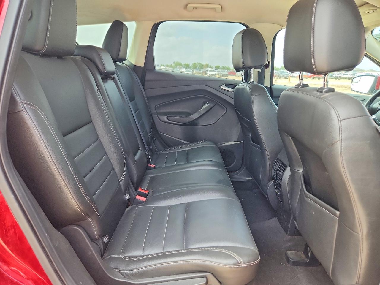2015 Ford Escape Titanium Red vin: 1FMCU0J94FUA94797