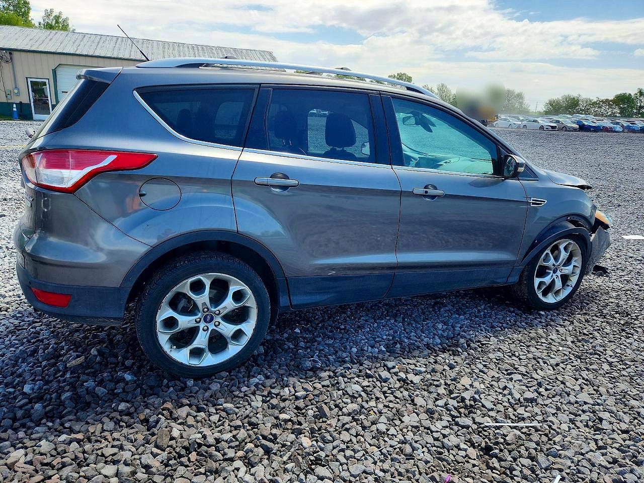 2013 Ford Escape Titanium Gray vin: 1FMCU0J95DUB20966