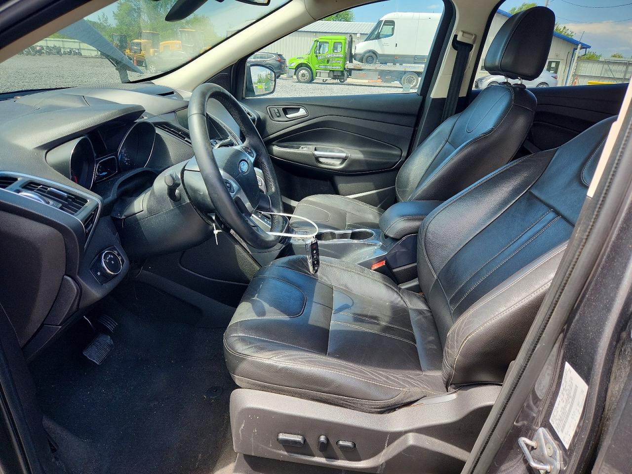 2013 Ford Escape Titanium Gray vin: 1FMCU0J95DUB20966
