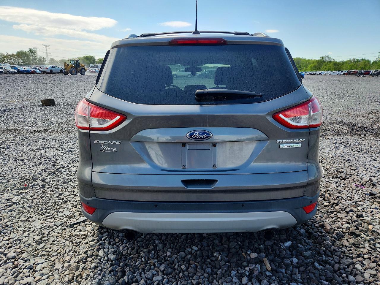 2013 Ford Escape Titanium Gray vin: 1FMCU0J95DUB20966