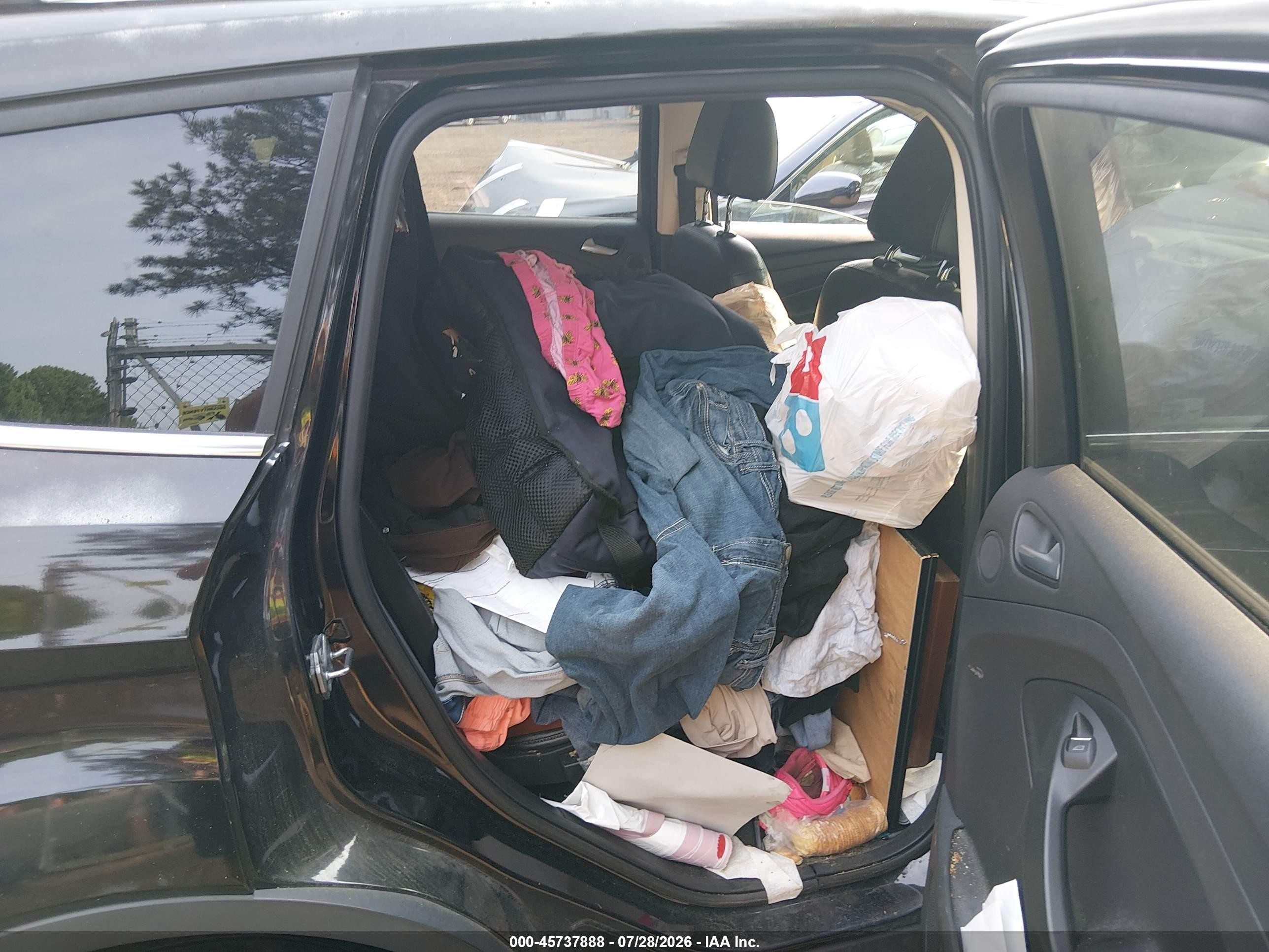 2013 Ford Escape Titanium Черный vin: 1FMCU0J95DUB51490