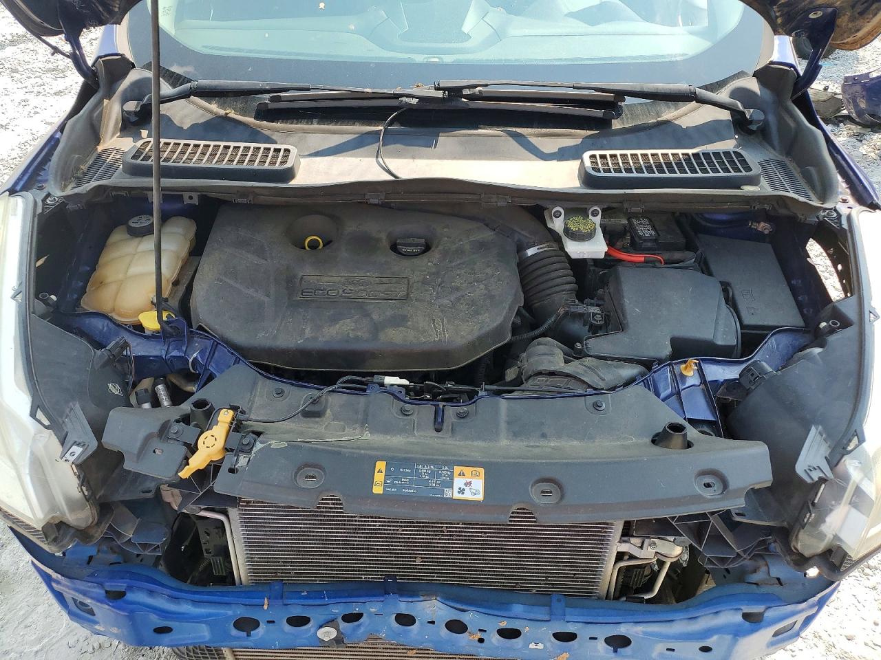2013 Ford Escape Titanium Blue vin: 1FMCU0J95DUB89768
