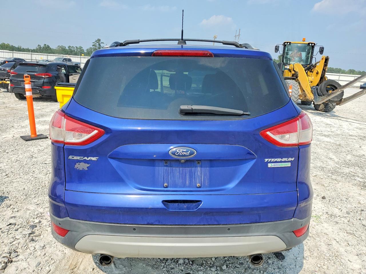 2013 Ford Escape Titanium Blue vin: 1FMCU0J95DUB89768