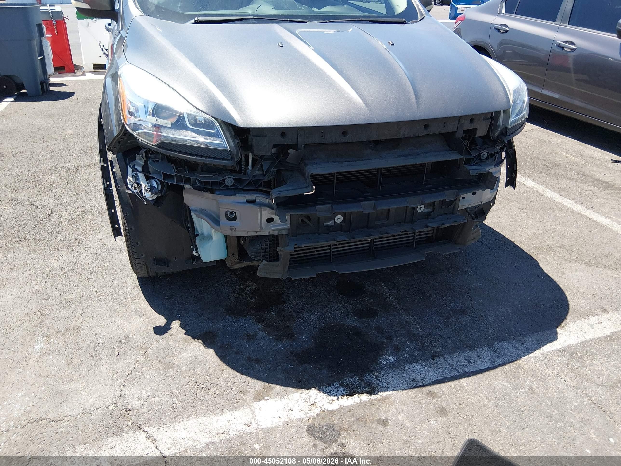 2013 Ford Escape Titanium Gray vin: 1FMCU0J95DUC78692