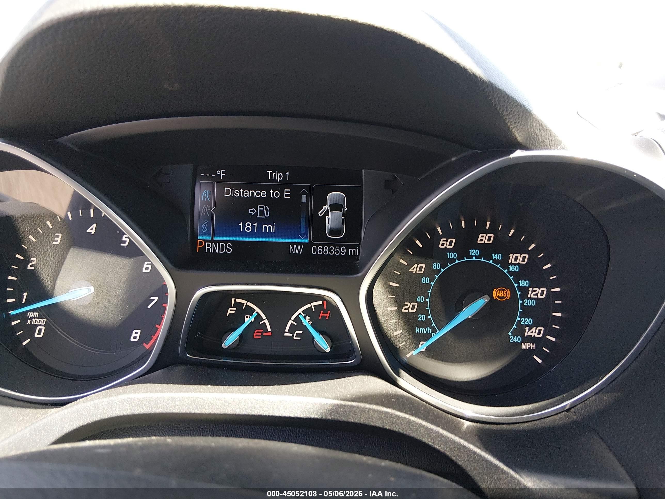 2013 Ford Escape Titanium Gray vin: 1FMCU0J95DUC78692