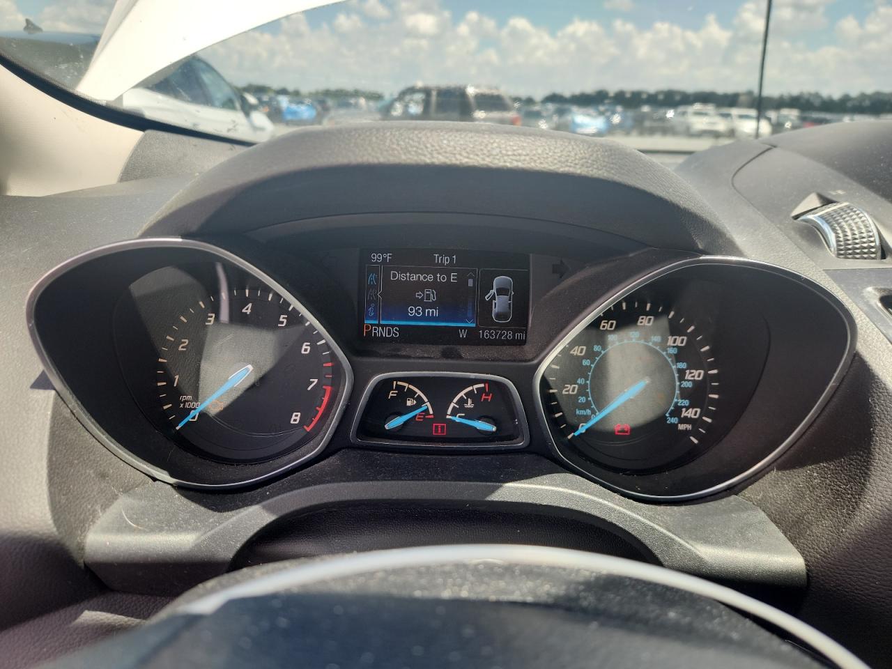 2013 Ford Escape Titanium White vin: 1FMCU0J95DUD64679