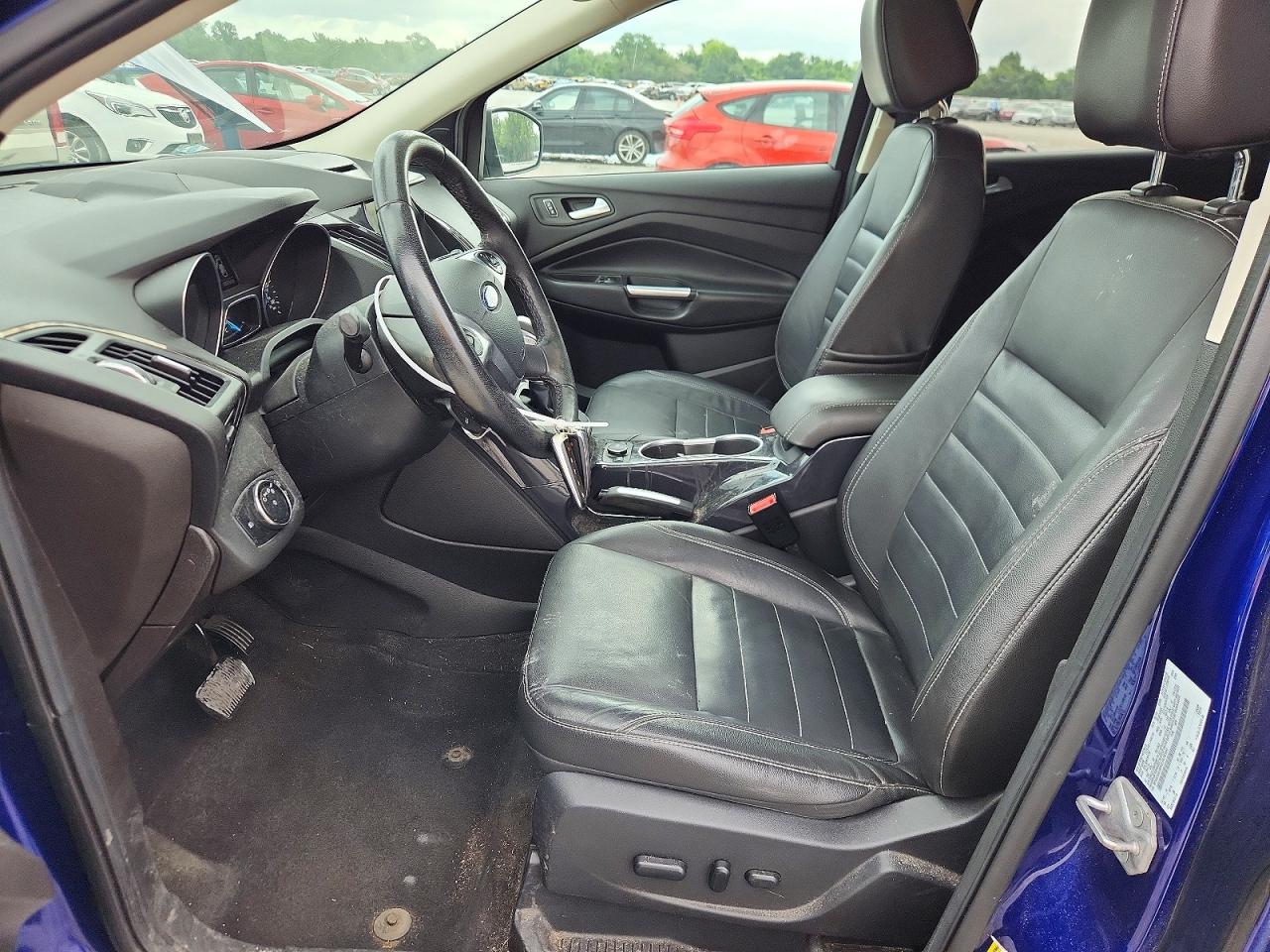 2014 Ford Escape Titanium Blue vin: 1FMCU0J95EUA76100