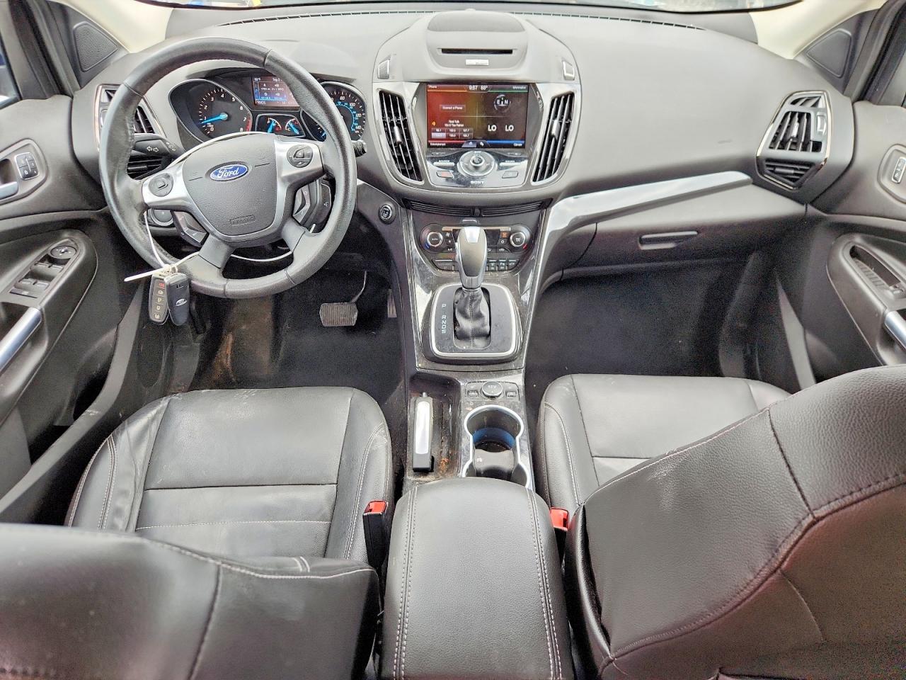 2014 Ford Escape Titanium Blue vin: 1FMCU0J95EUA76100