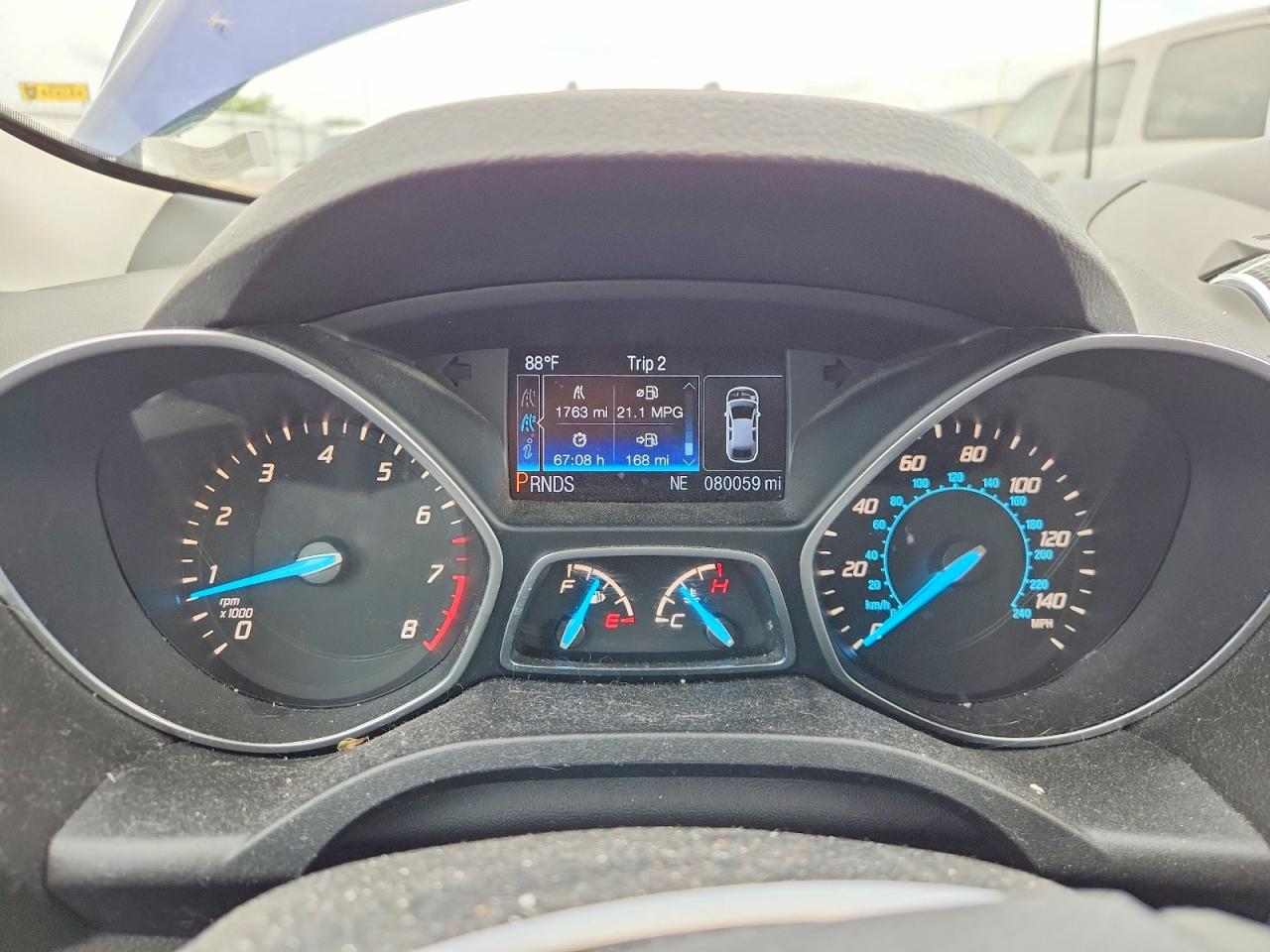 2014 Ford Escape Titanium Blue vin: 1FMCU0J95EUA76100