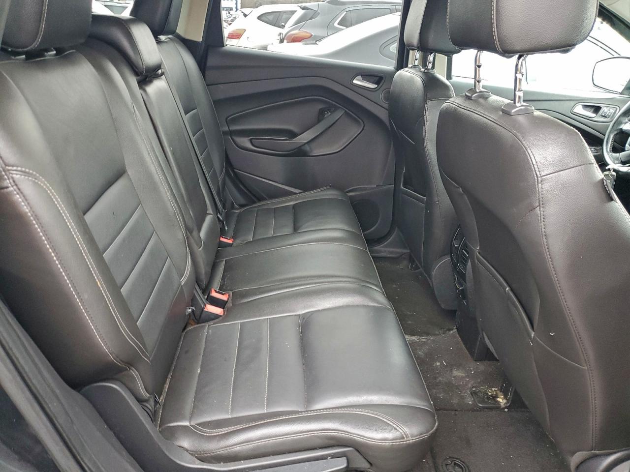 2014 Ford Escape Titanium Черный vin: 1FMCU0J95EUA93592