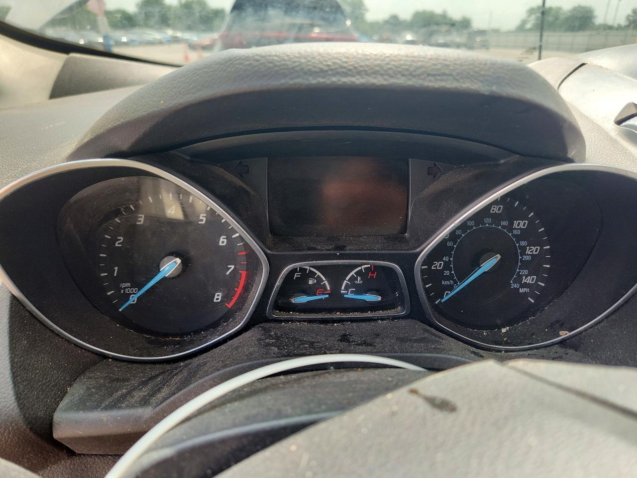 2014 Ford Escape White vin: 1FMCU0J95EUC51476