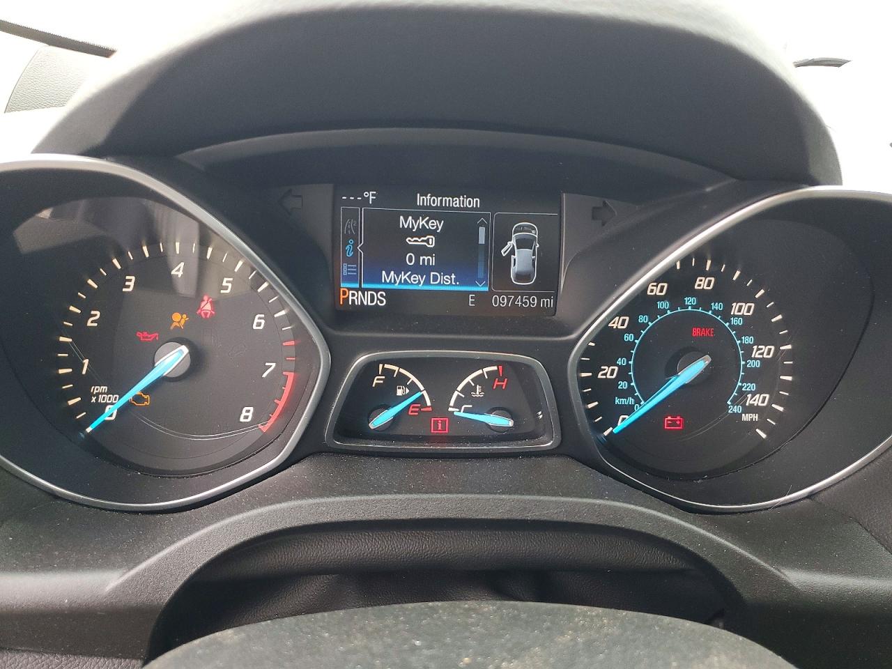 2014 Ford Escape Titanium White vin: 1FMCU0J95EUD43865