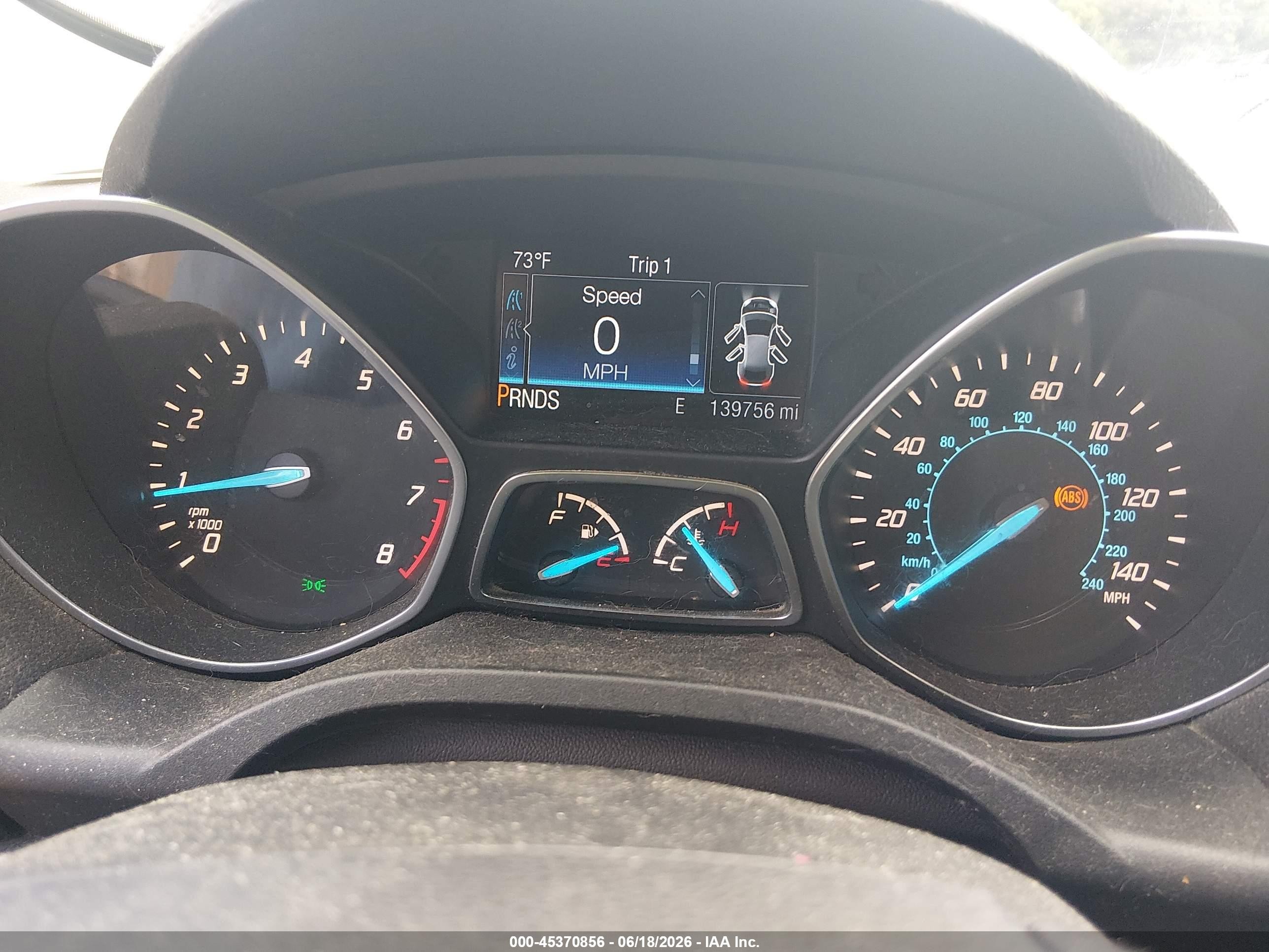 2014 Ford Escape Titanium Серый vin: 1FMCU0J95EUD63842