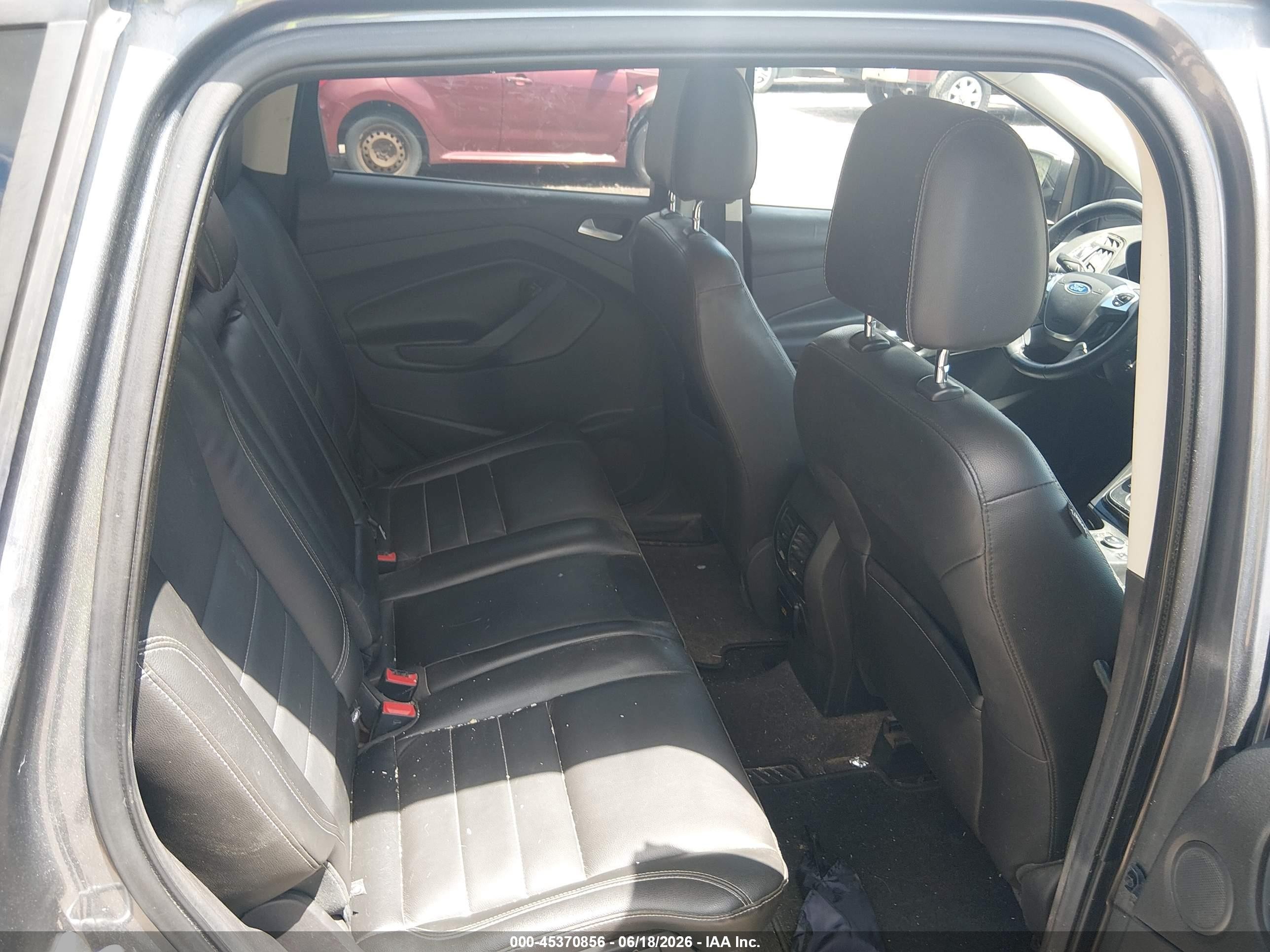 2014 Ford Escape Titanium Серый vin: 1FMCU0J95EUD63842