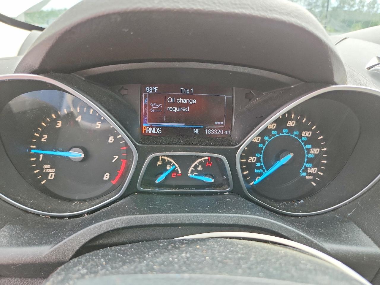 2014 Ford Escape Titanium Белый vin: 1FMCU0J95EUD70242