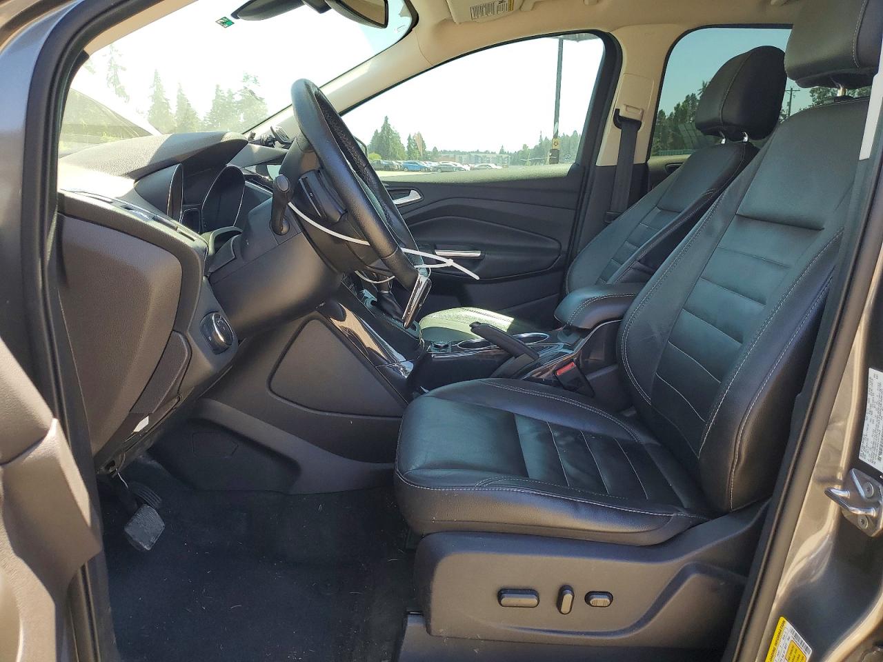 2014 Ford Escape Titanium Gray vin: 1FMCU0J95EUD73965