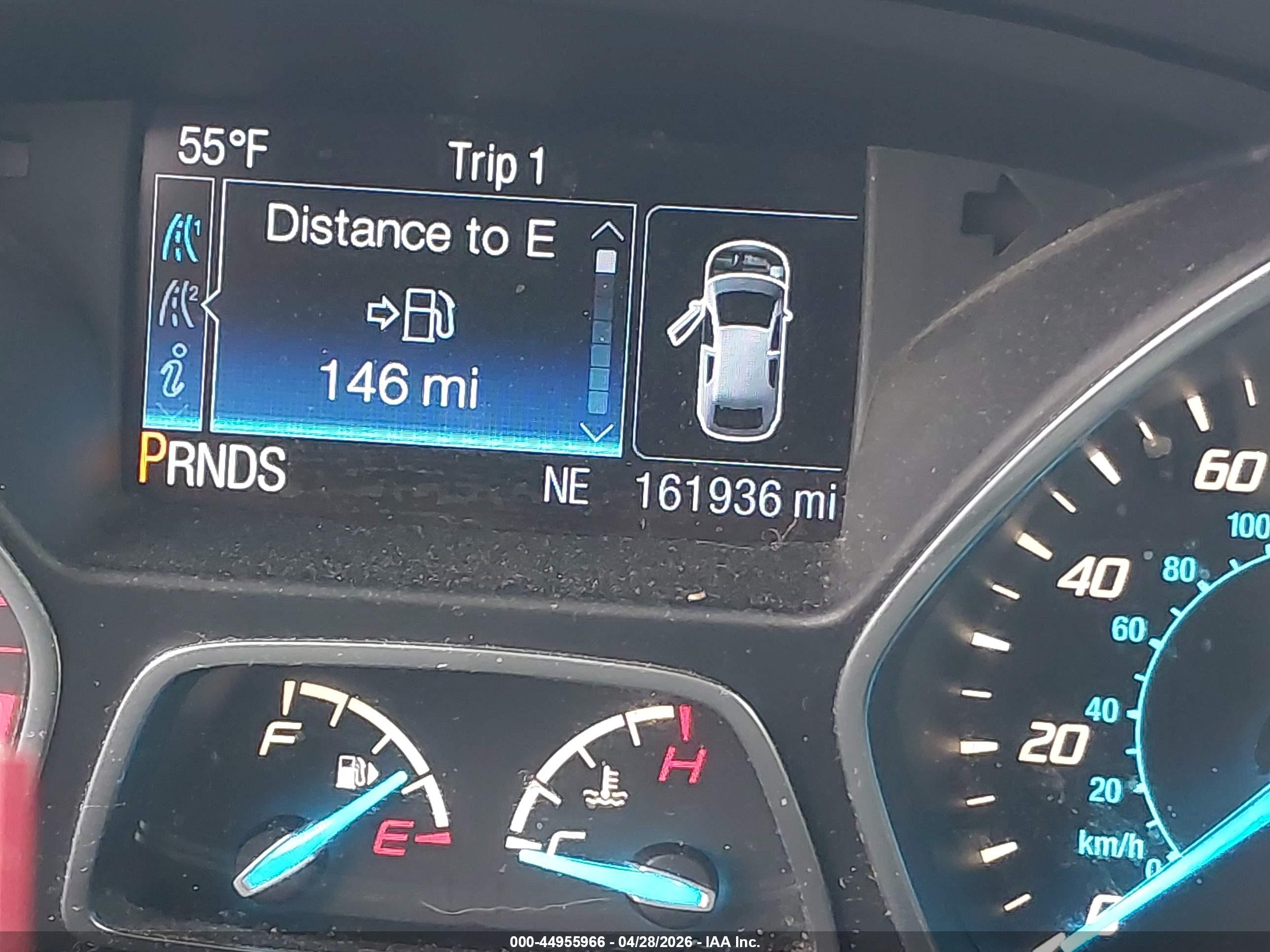 2014 Ford Escape Titanium Red vin: 1FMCU0J95EUE20637