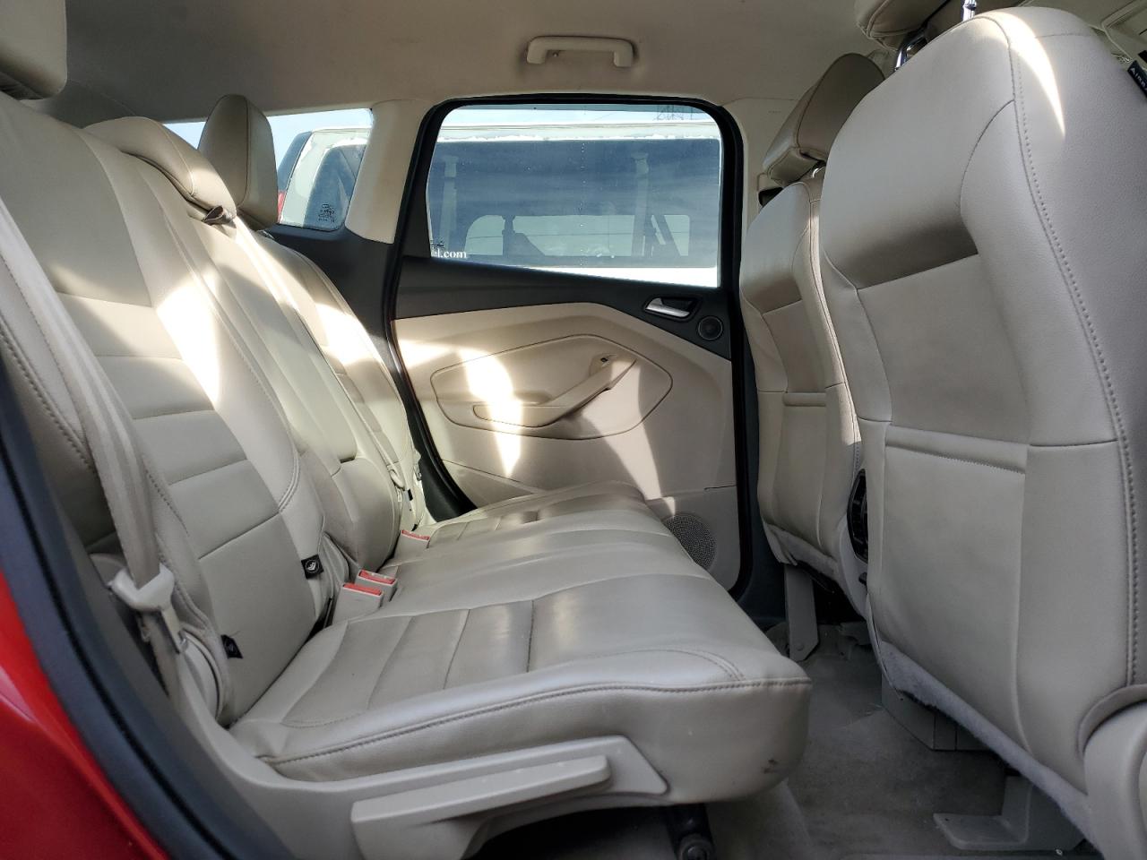 2014 Ford Escape Titanium Maroon vin: 1FMCU0J95EUE23702