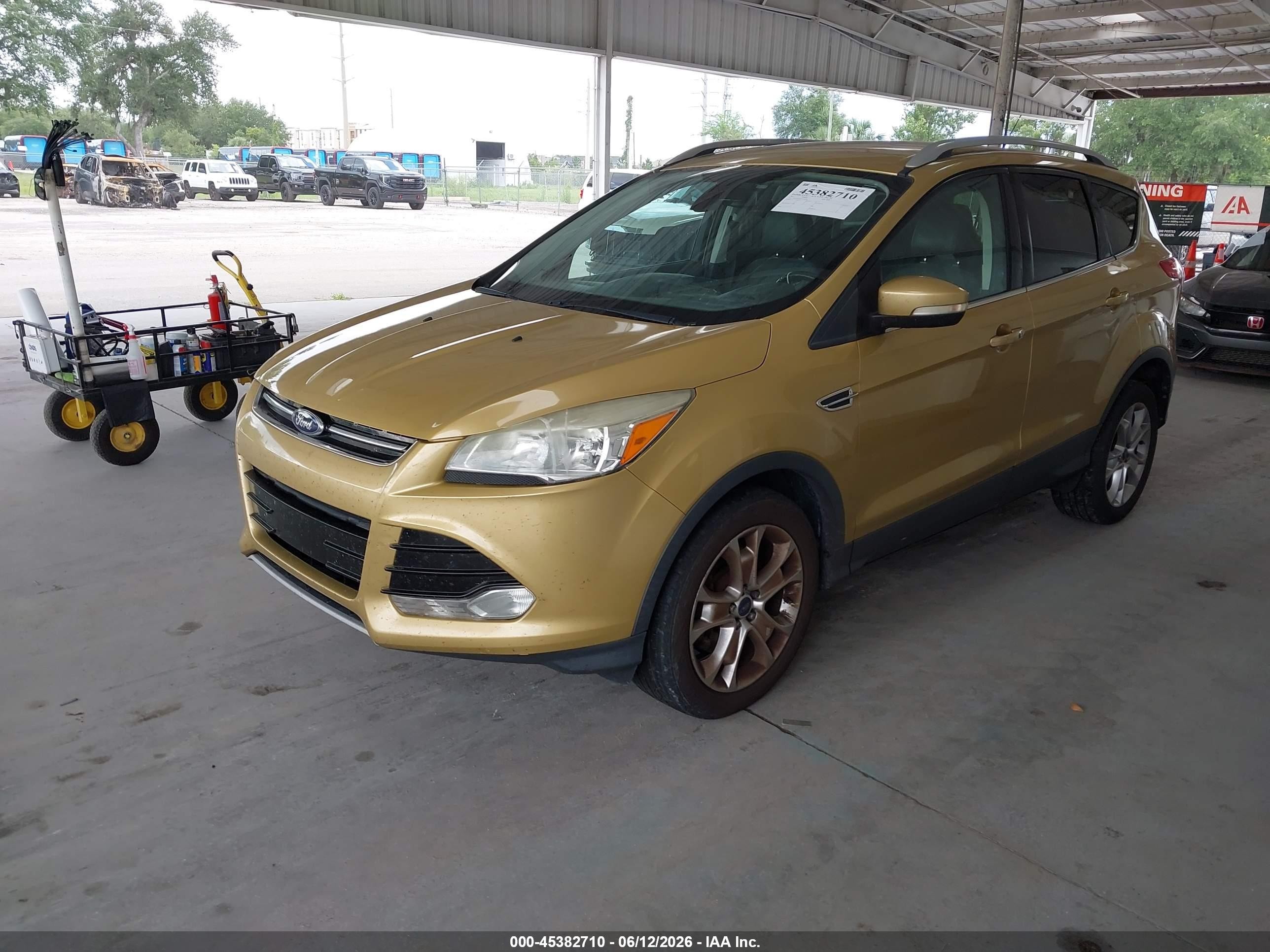 2015 Ford Escape Titanium Gold vin: 1FMCU0J95FUA26928