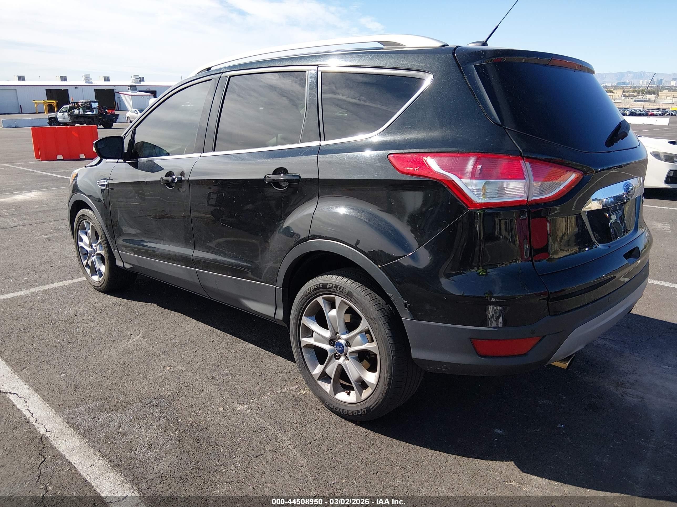 2015 Ford Escape Titanium Black vin: 1FMCU0J95FUA44006
