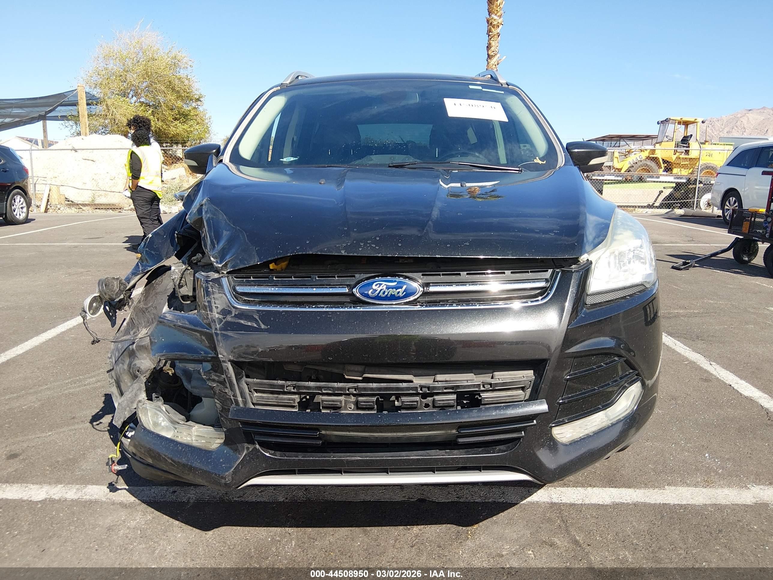 2015 Ford Escape Titanium Black vin: 1FMCU0J95FUA44006
