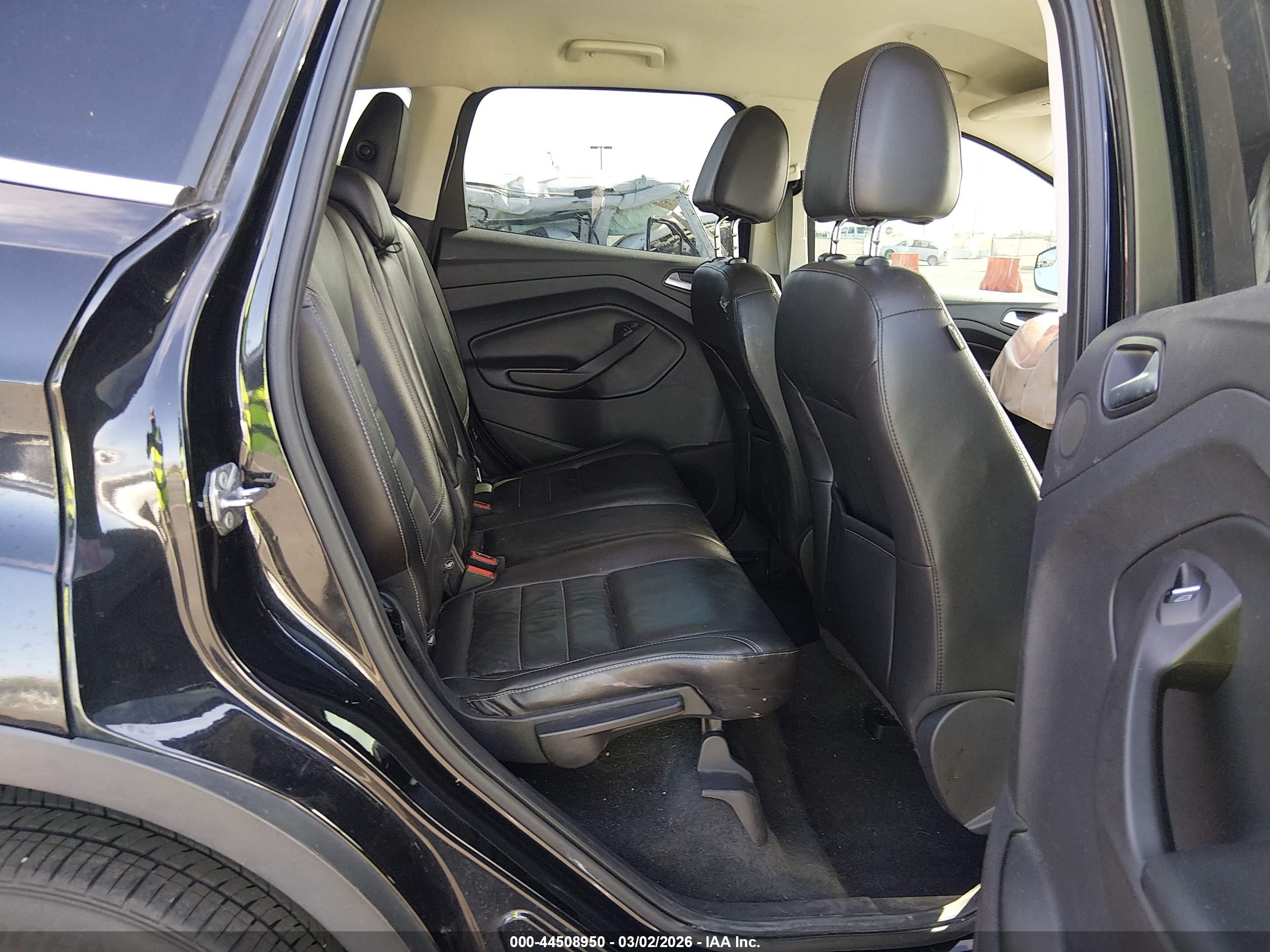 2015 Ford Escape Titanium Black vin: 1FMCU0J95FUA44006