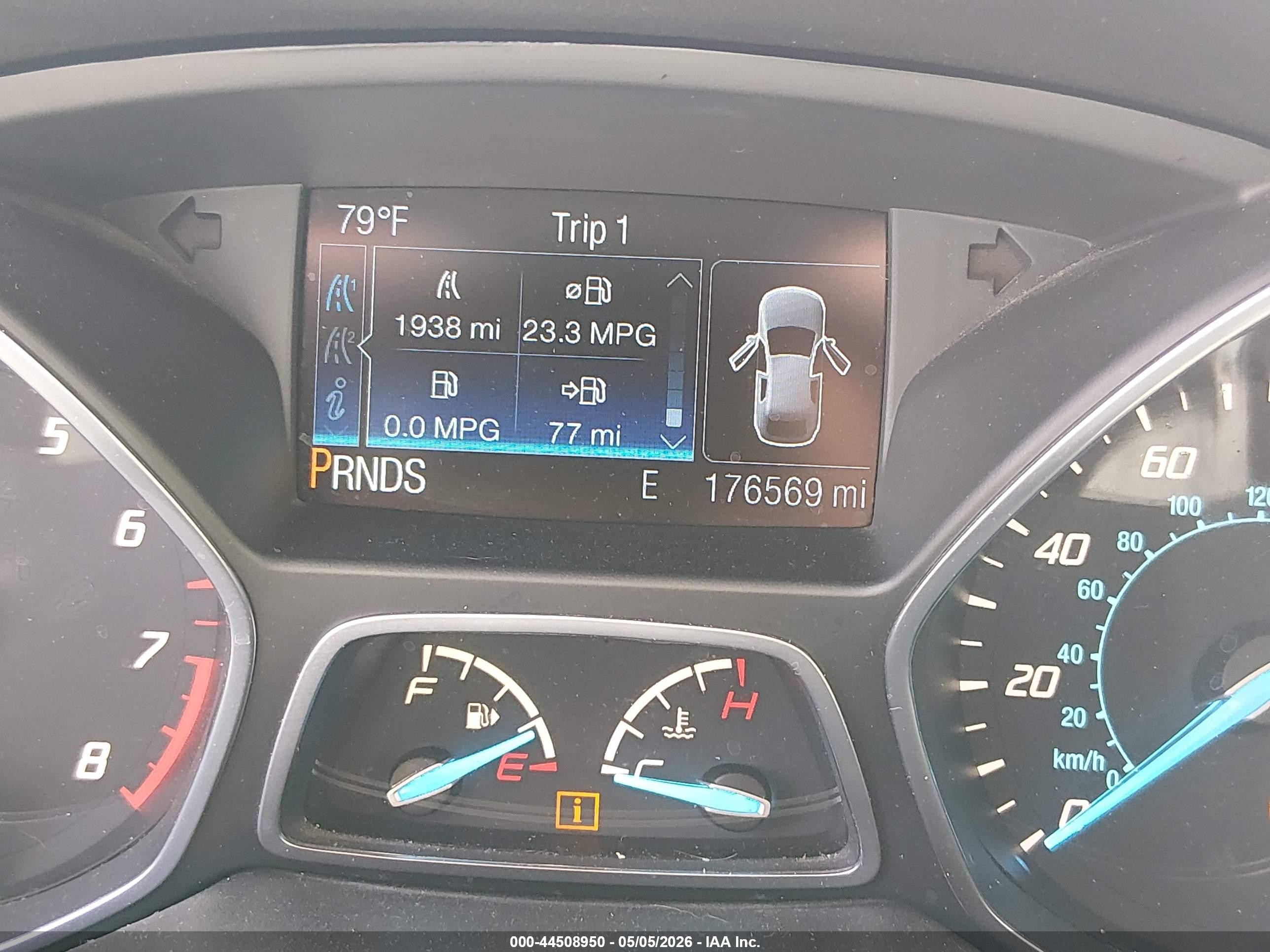 2015 Ford Escape Titanium Black vin: 1FMCU0J95FUA44006